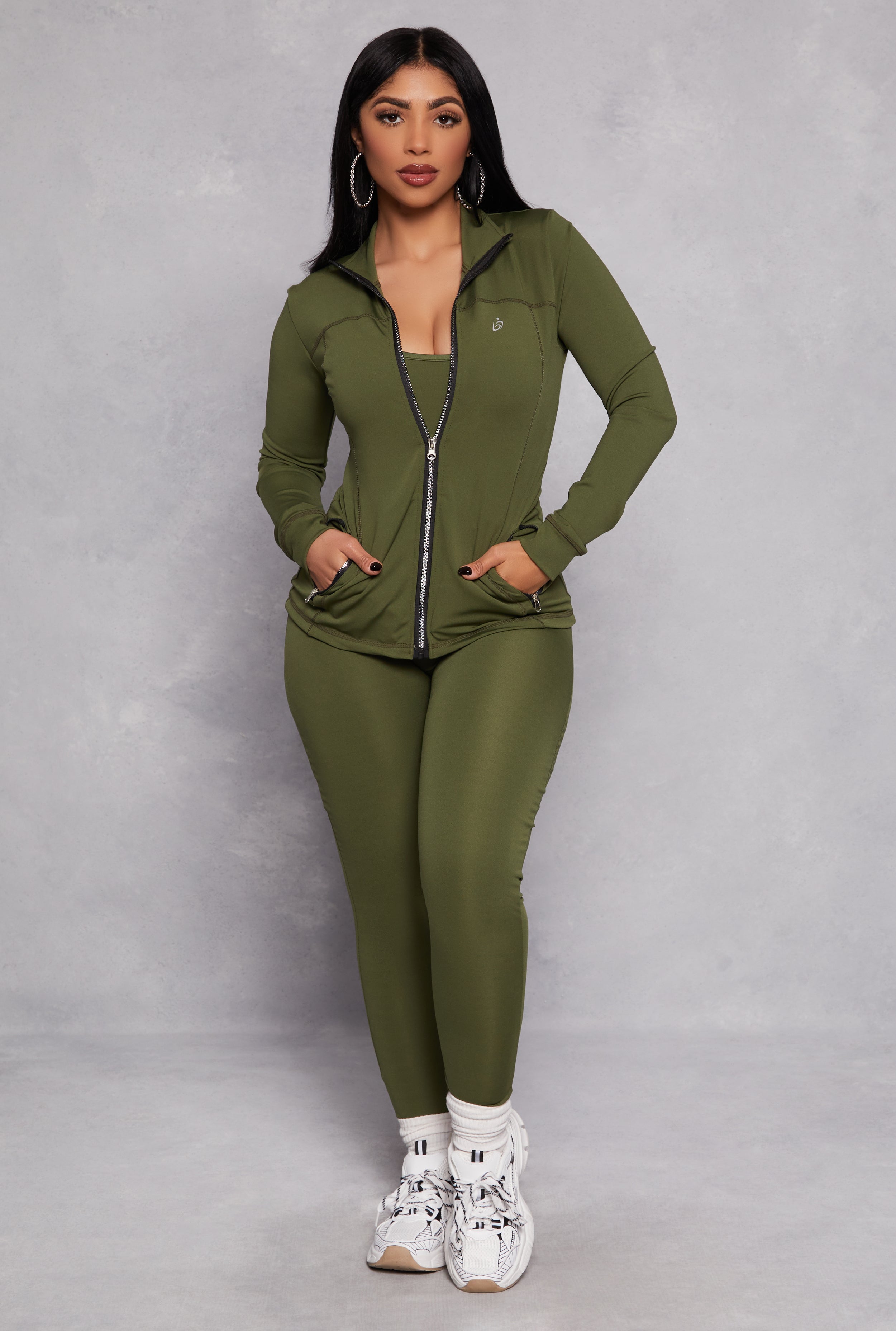 Activewear Scoop Neck Cami Catsuit、mySite、camillekostekn