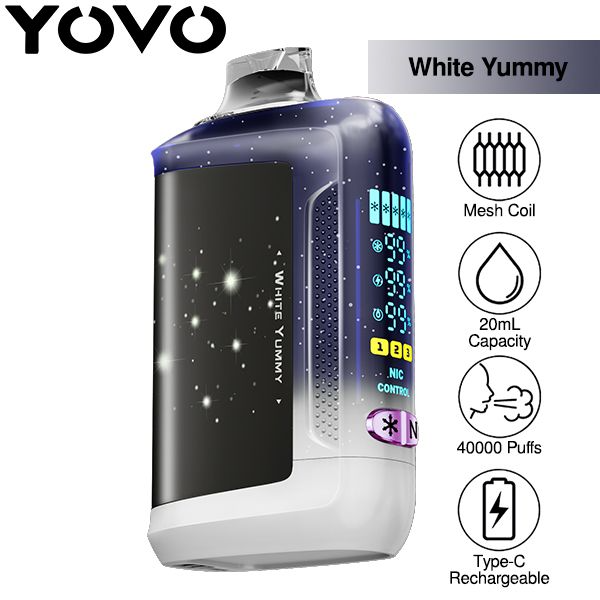 Yovo Starwalk 40,000 Puffs Disposable Vape 20mL 5 Pack、mySite、zt4zffjzw