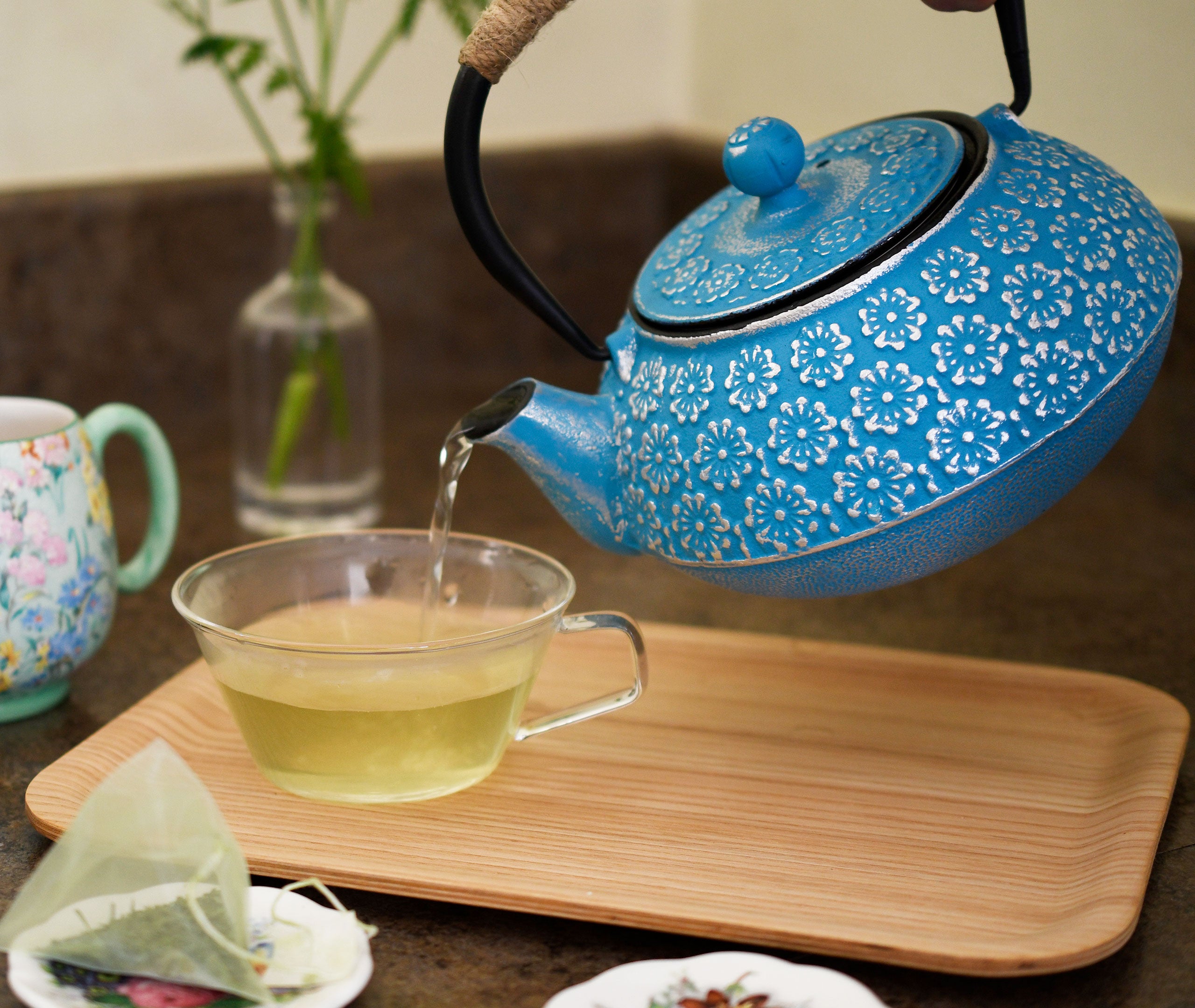 Cast Iron Teapot - Blossom 900ml、mySite、topwebapps