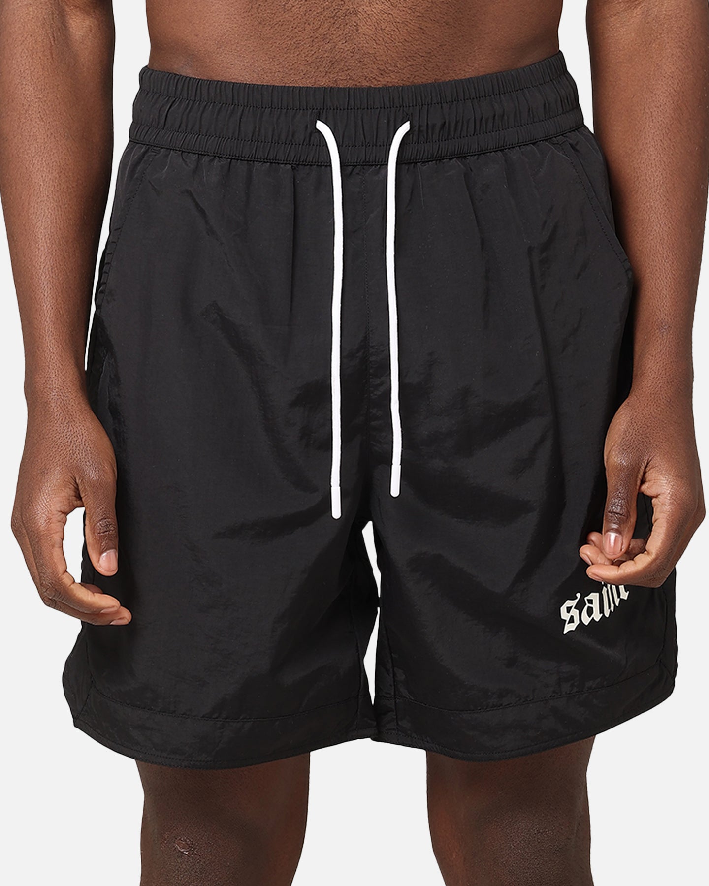 Saint Morta Gothic Nylon Shorts Black、mySite、zt4zffjzw