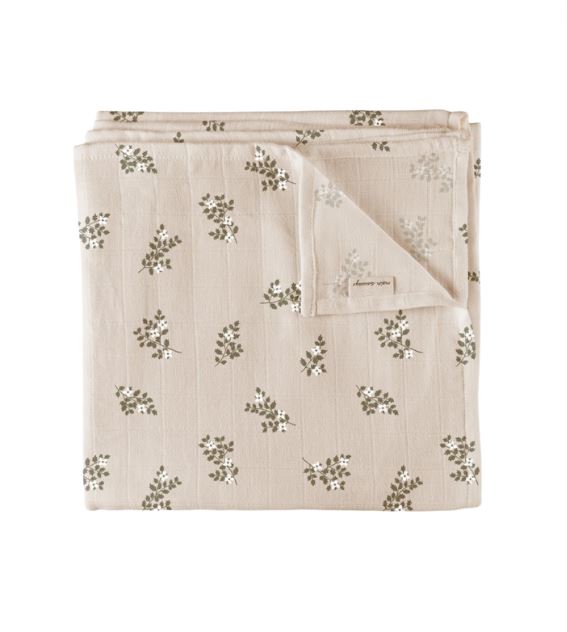  Muslin Swaddle Holly Flowers、mySite、elrpsem3k