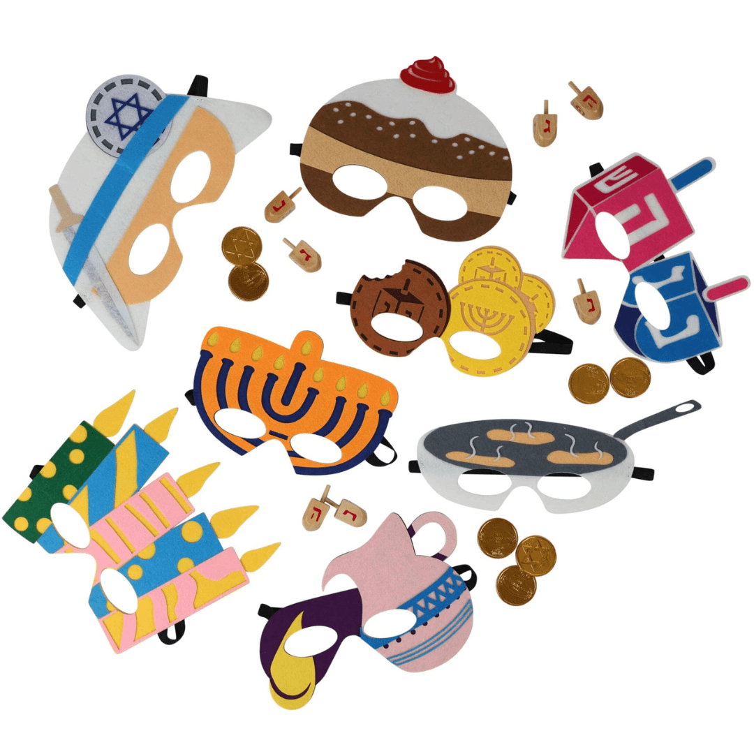 Hanukkah Felt Masks、mySite、topwebapps