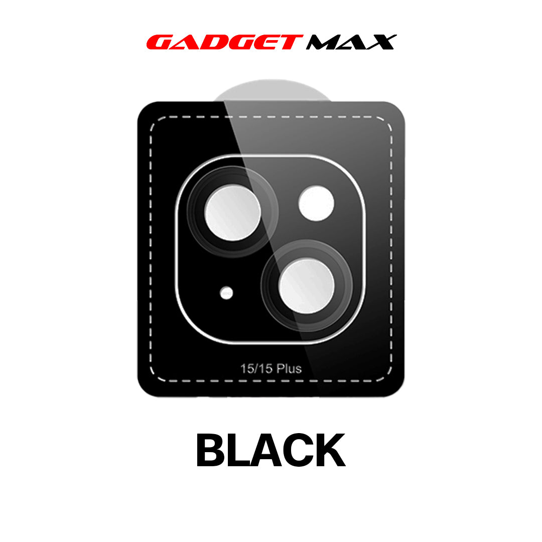 GADGET MAX--GLASS PRO LENS PROTECTOR (ORIGINAL / METAL FRAME ) IPHONE 15 6.1 / IPHONE 15 PLUS 6.7 (2PCS)、mySite、fannypackpong