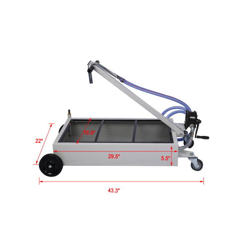15-Gallon Low-Profile Oil Drain with Pump、、eastwooduniform