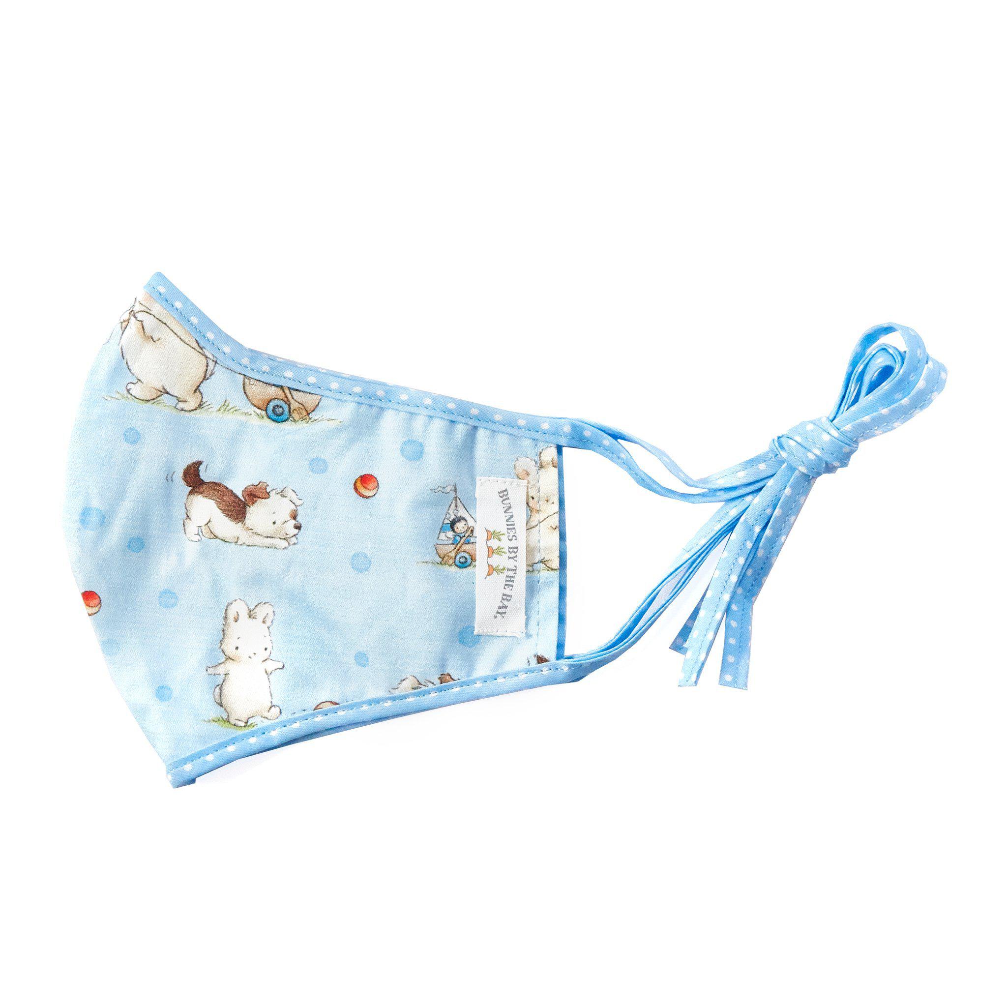 RETIRED - Bud Bunny and Skipit Pup Cloth Face Mask for Adults and Kids、mySite、g9winljtr