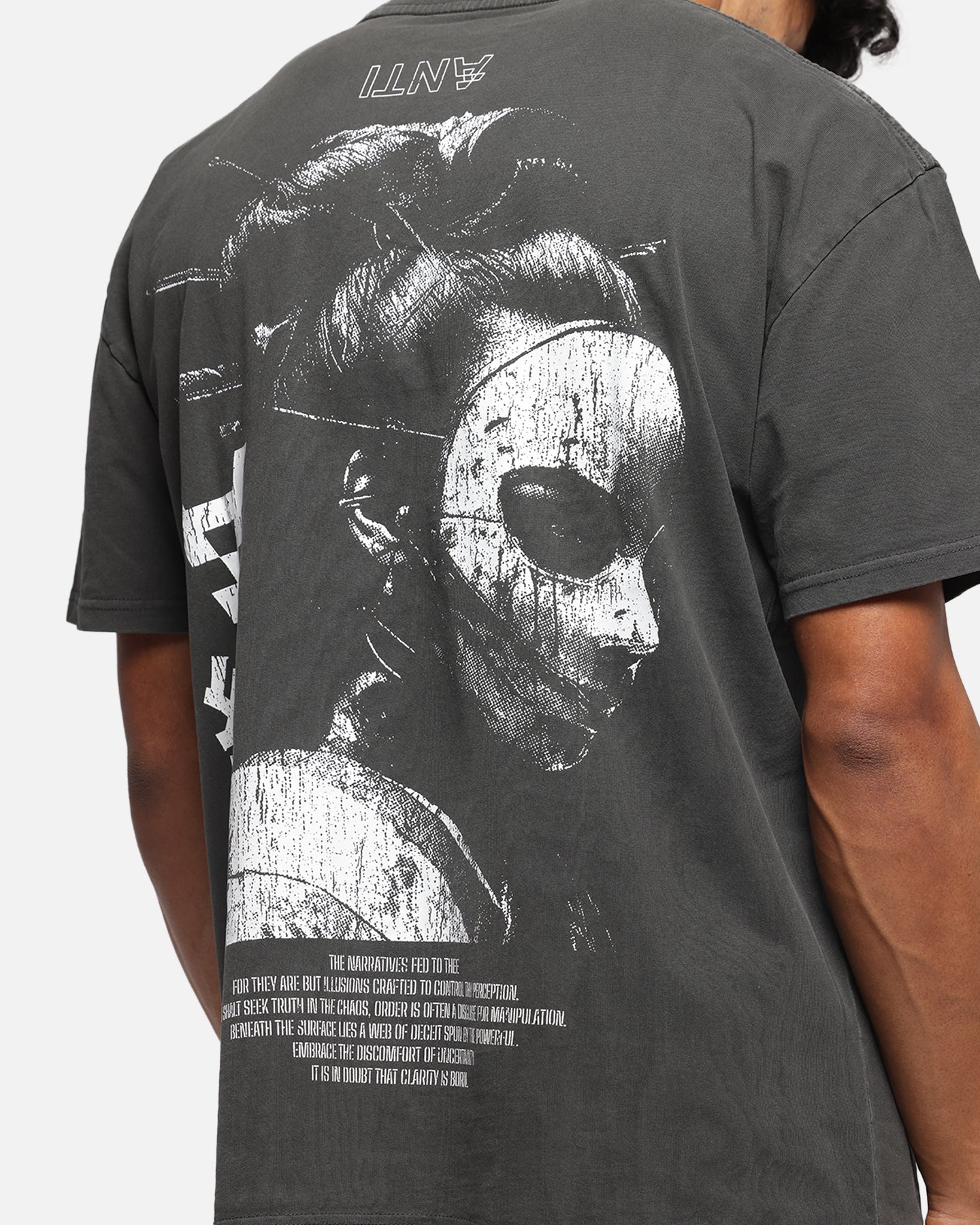 The Anti Order Truth In Chaos Boxy T-Shirt Black Wash、mySite、zt4zffjzw