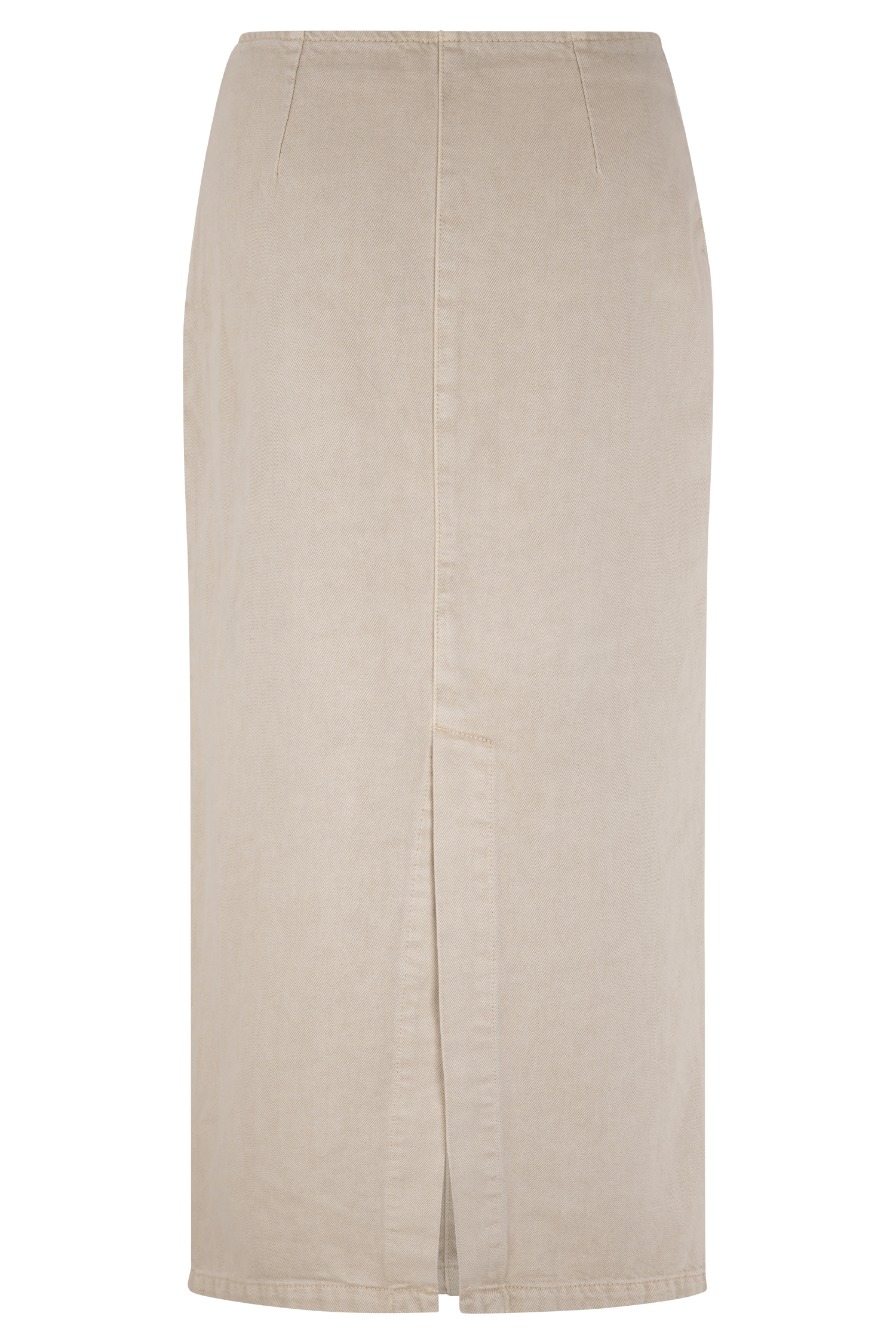 Fallon Denim Midi Skirt - Stone Wash、mySite、solidvoid