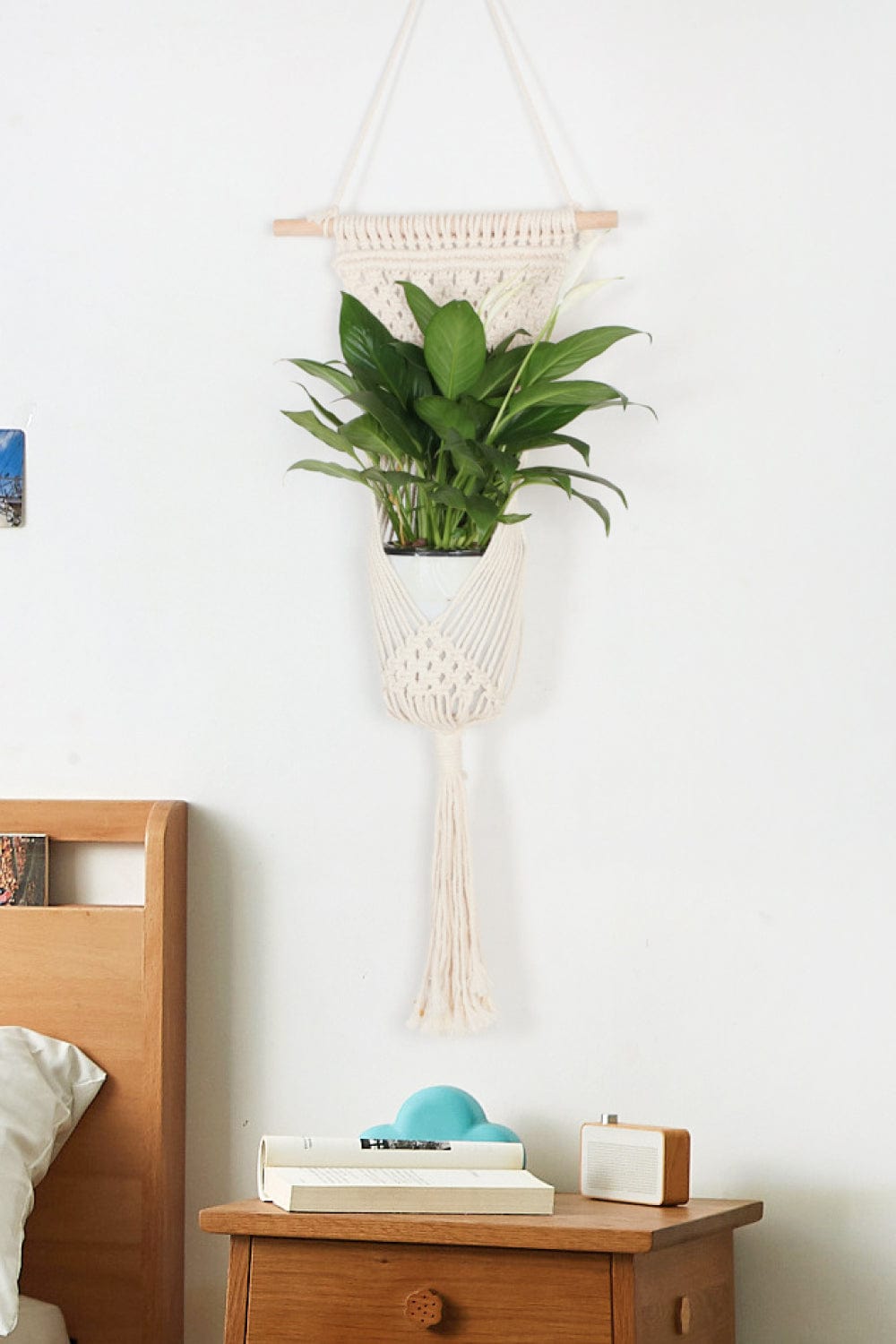 Macrame Basket Wall Hanging、mySite、g9winljtr