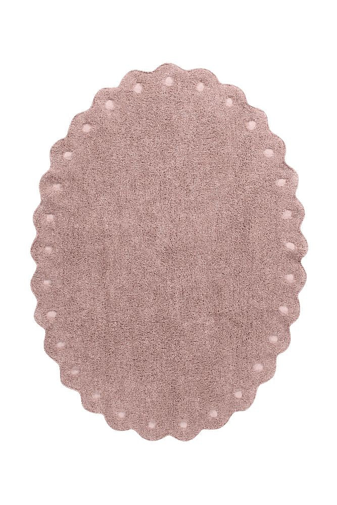 WASHABLE OVAL RUG PINE CONE NUDE、mySite、gigharbornorthrealestate