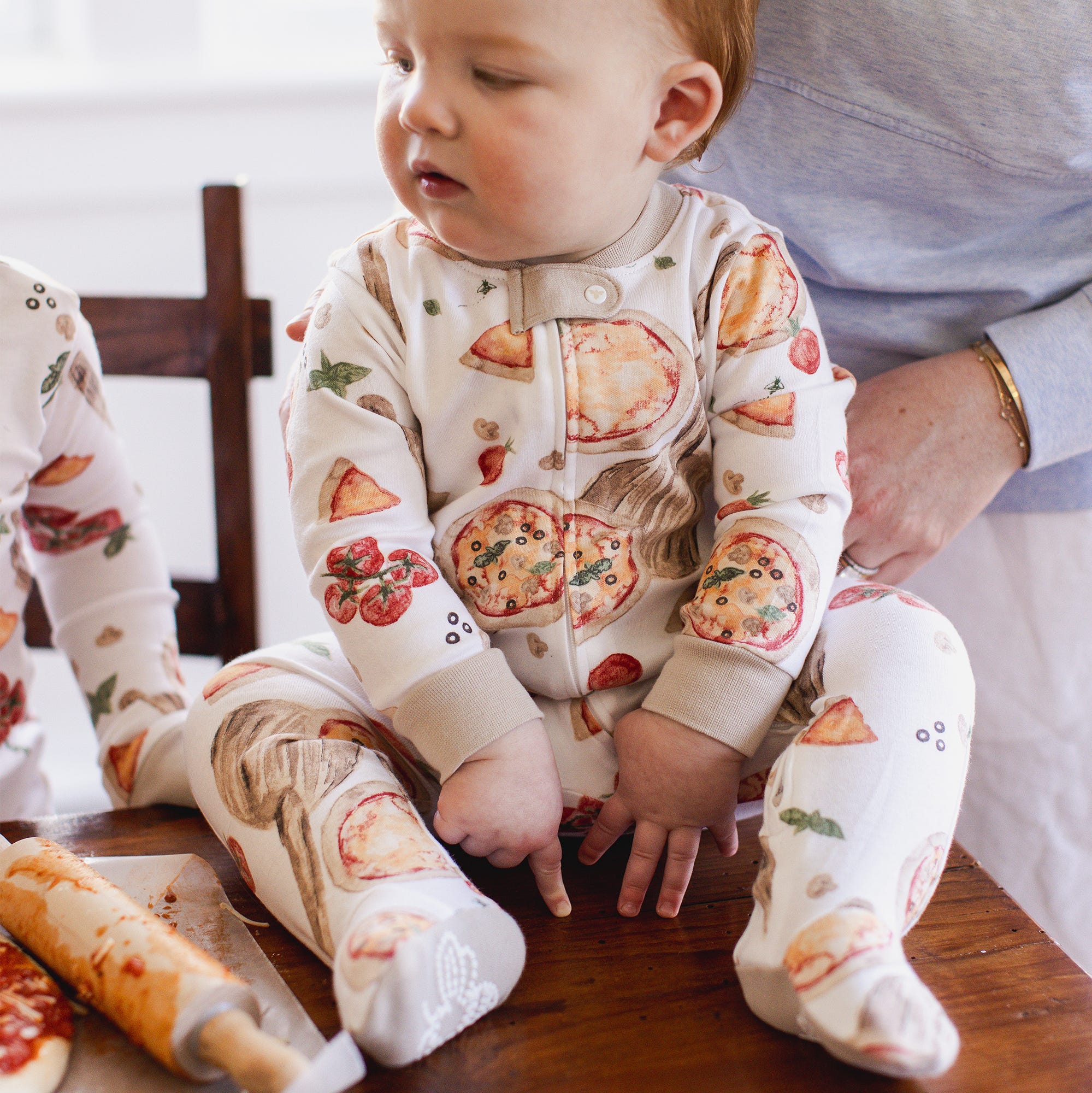 Brick Oven Pizza Organic Cotton Sleep & Play、mySite、g9winljtr