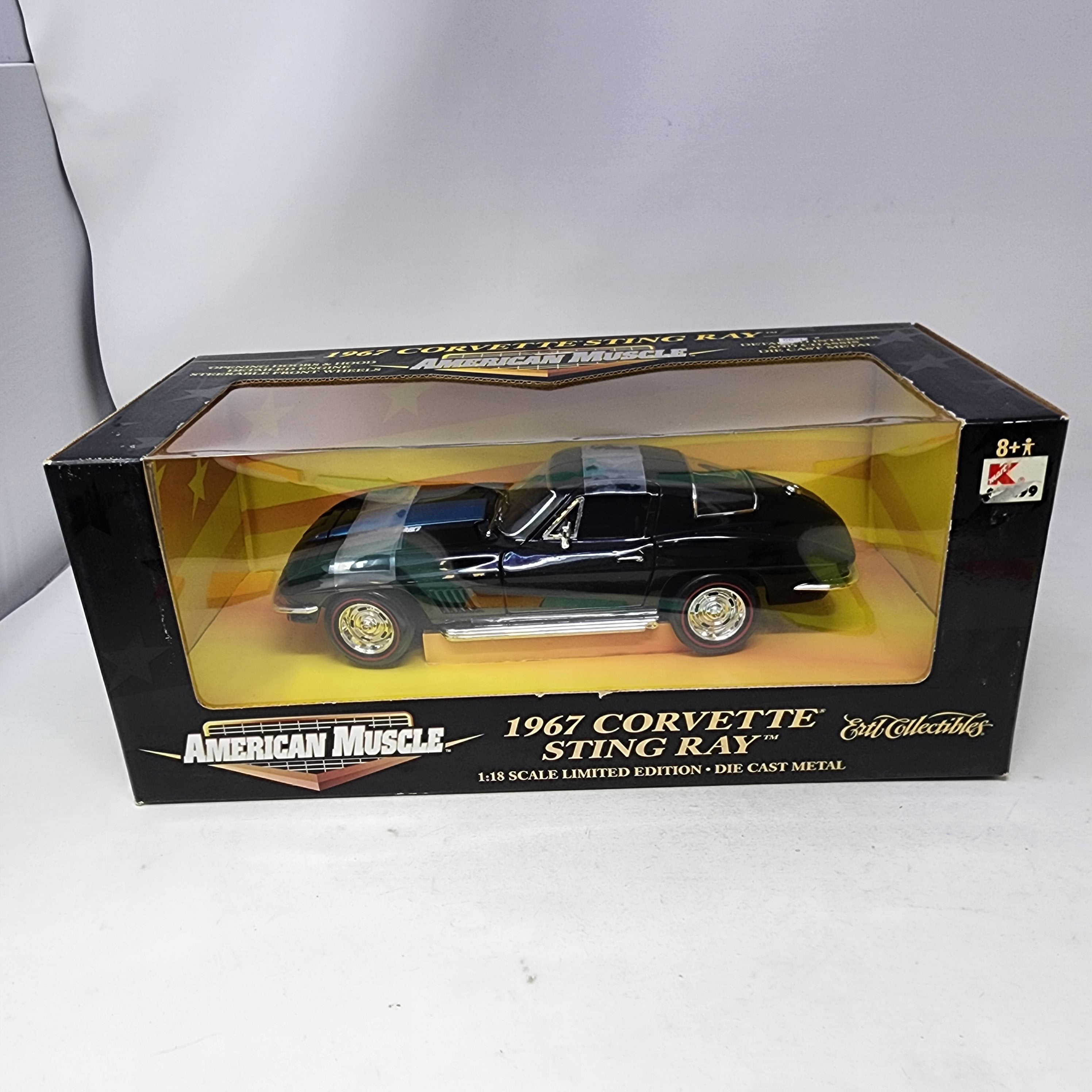 1967 Corvette Sting Ray * Green * ERTL Collectibles 1/18 Scale American Muscle、mySite、hgirdovlk