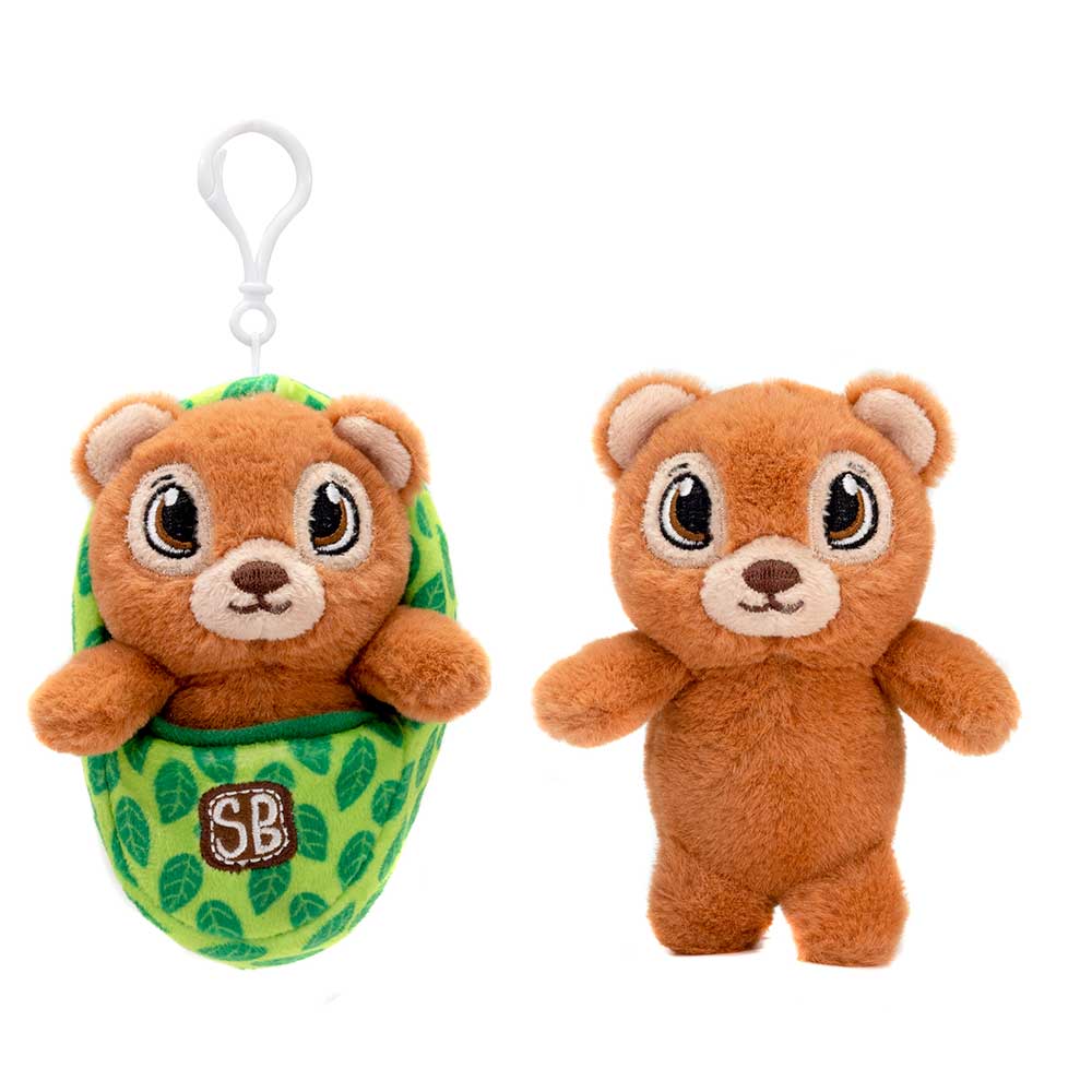Pocket SwaddlesS WADDLE BABIES KC - 4.5IN BEAR KEYCLIP、mySite、g9winljtr