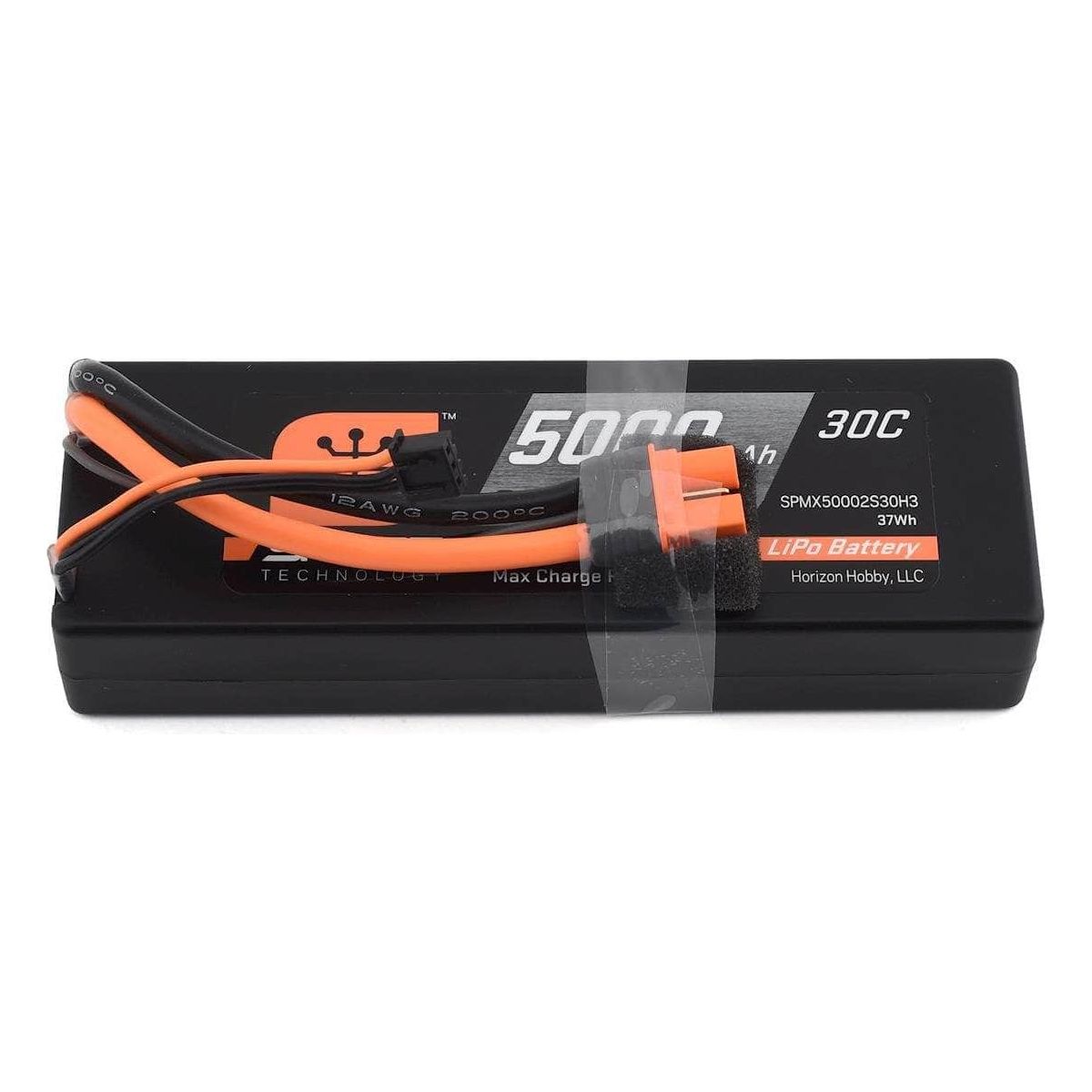  SPMX50002S30H3, Spektrum RC 2S Smart LiPo Hard Case Battery Pack w/IC3 Connector (7.4V/5000mAh)、mySite、merchandisen
