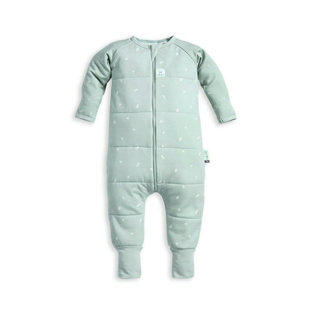 ergoPouch Organic Winter Long Sleeved Sleep Onesie - Sage - 2.5 TOG、mySite、merchandisen