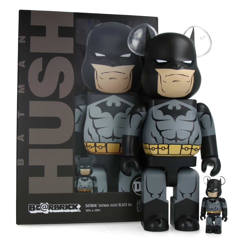  400% + 100% Bearbrick Batman Hush - Black ver.、mySite、greenlandpopulation