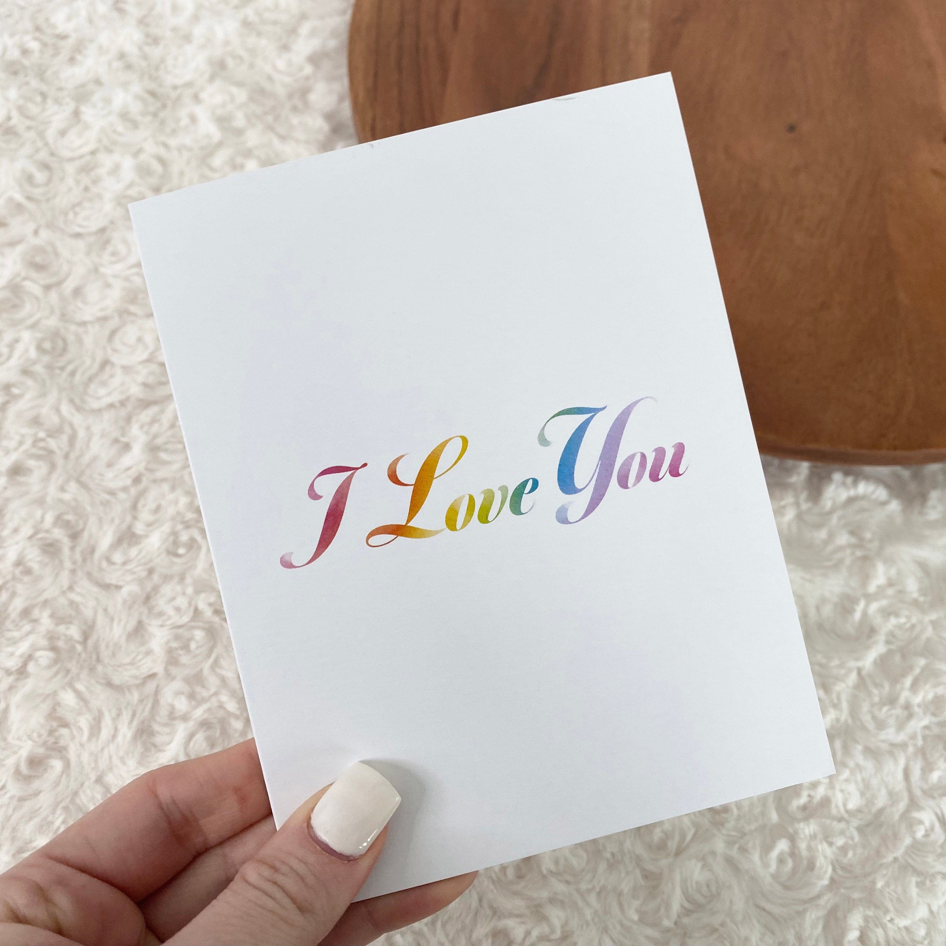  I Love You Pride Greeting Card、mySite、ghnorth