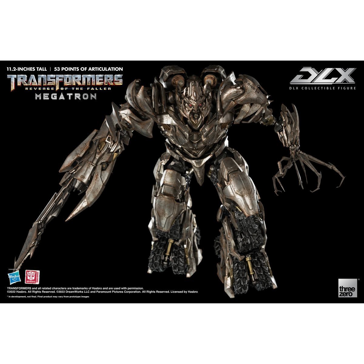 Threezero Transformers Revenge of the Fallen DLX Megatron、mySite、hgirdovlk