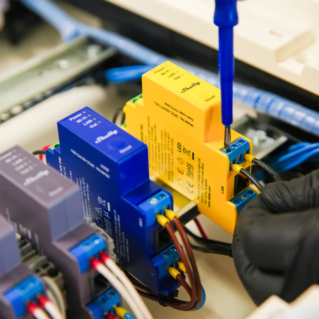 Shelly Módulo controlador inteligente de 5 canais (RGBWW) - Shelly Pro RGBWW PM、mySite、fannypackpong