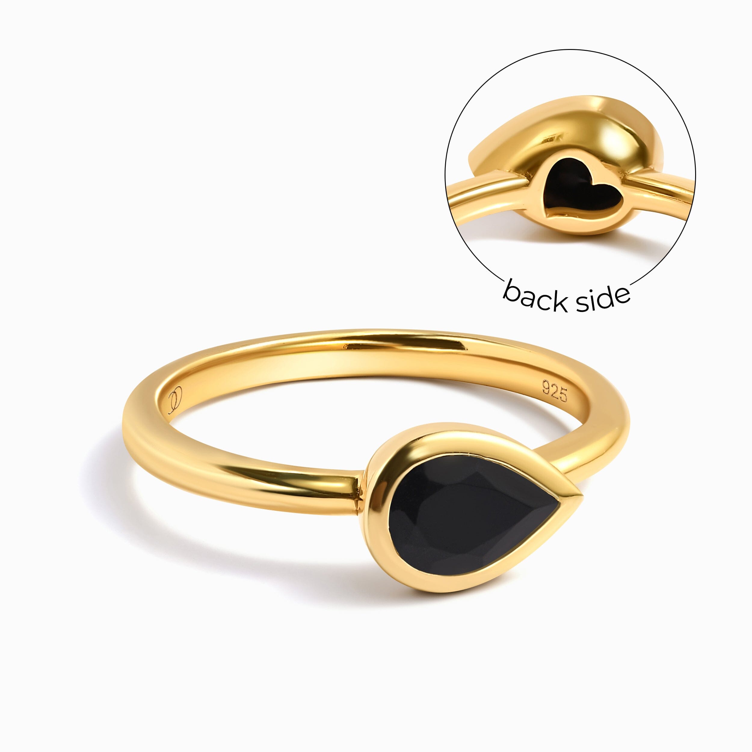 Black Obsidian Ring - Secret Heart、mySite、hinf8tx79