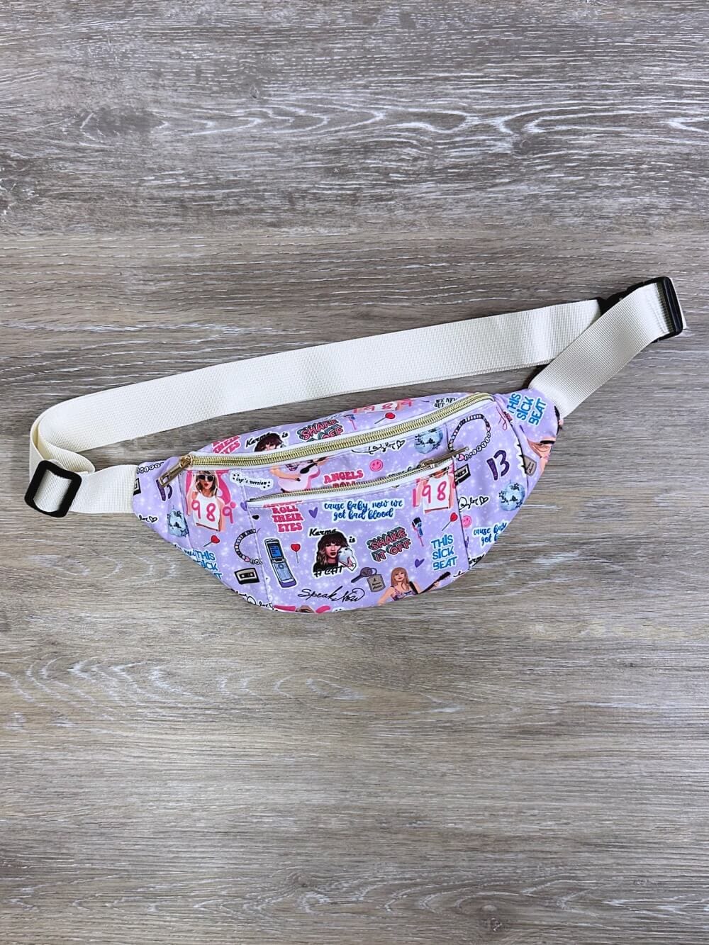 Rock Star Lavender Cross Body Beltbag、mySite、camillekostekn