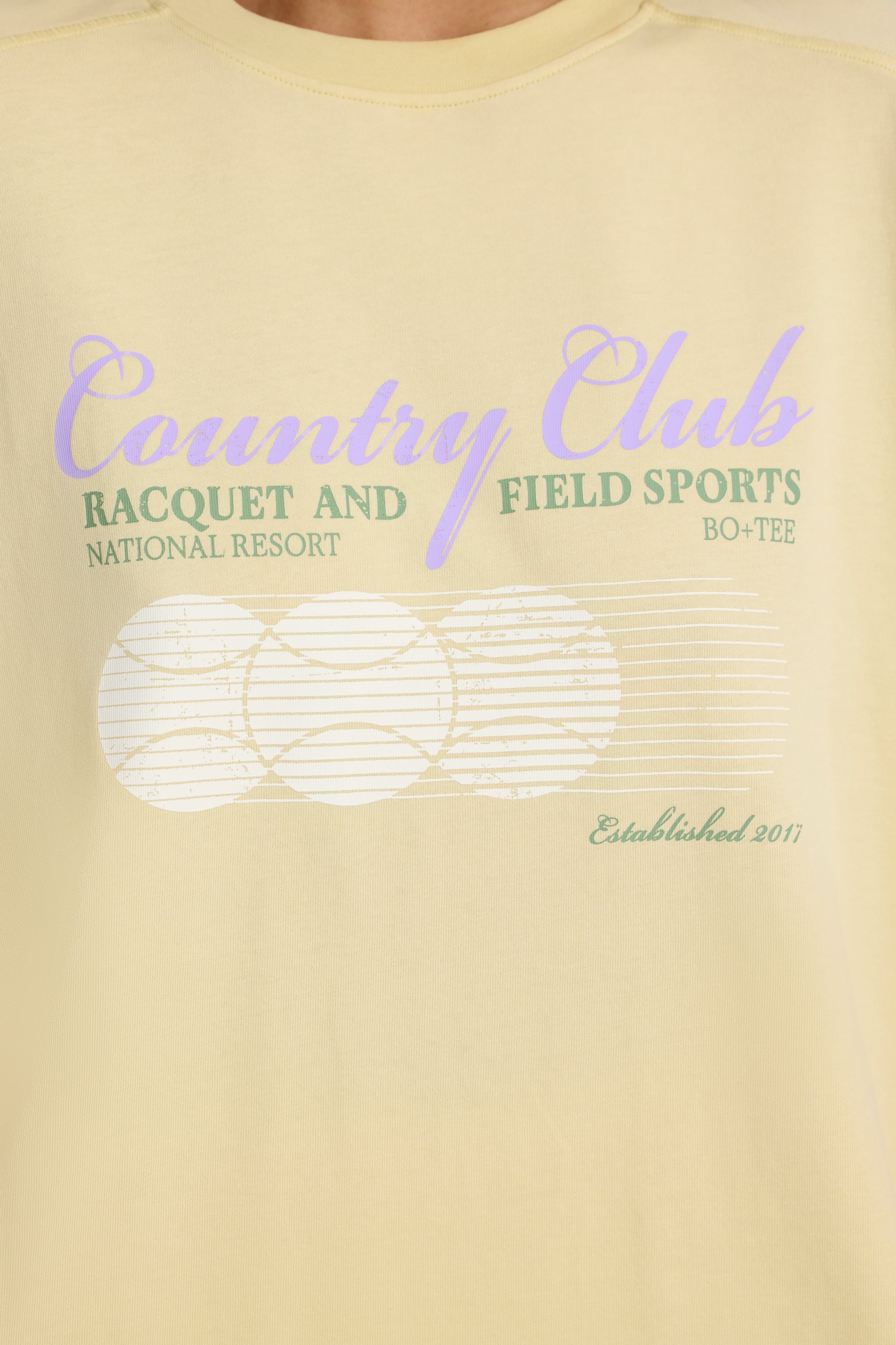  Oversized Graphic T-Shirt in Lemon、mySite、sugarbowlscore