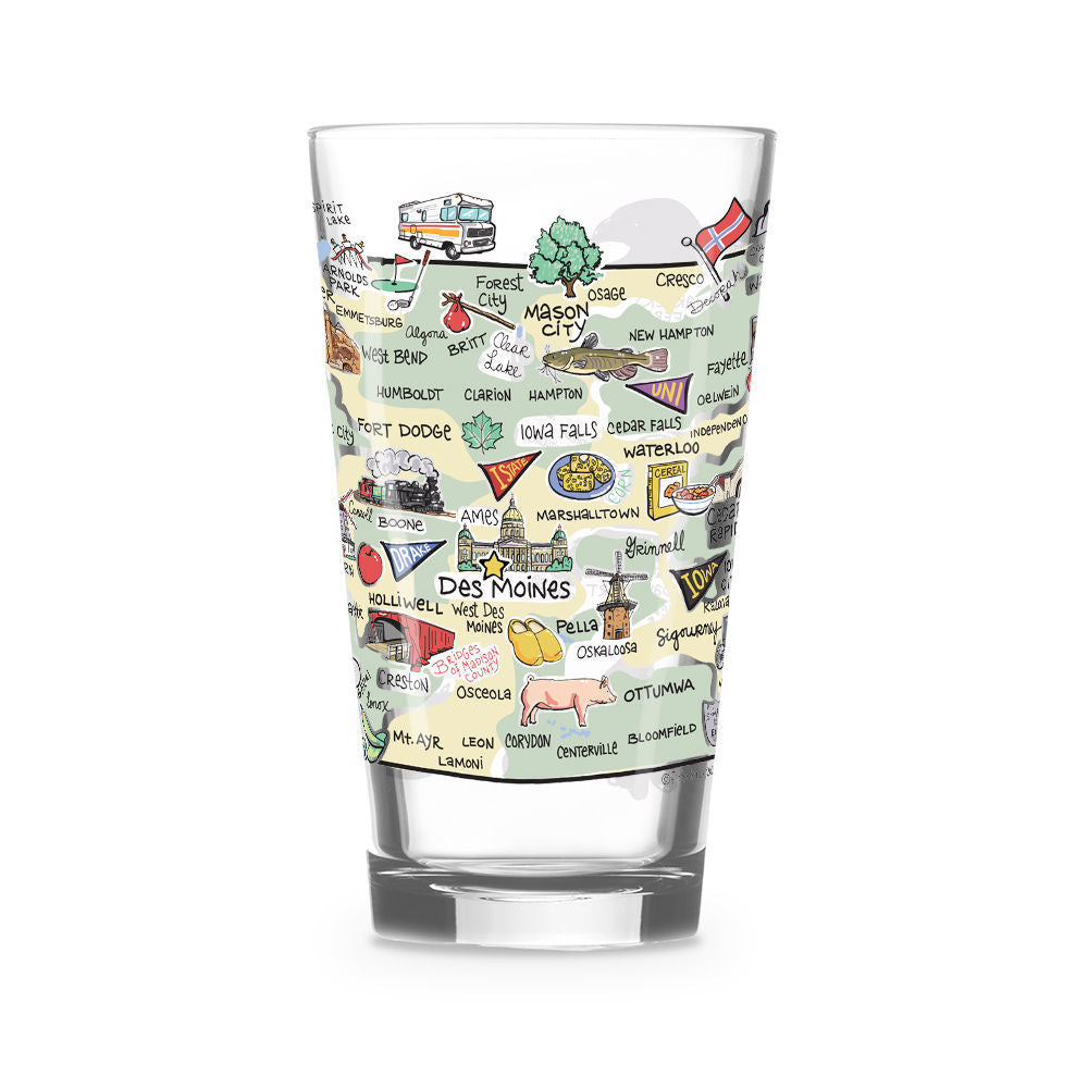 Iowa Pint Glass、mySite、garagedoors4me