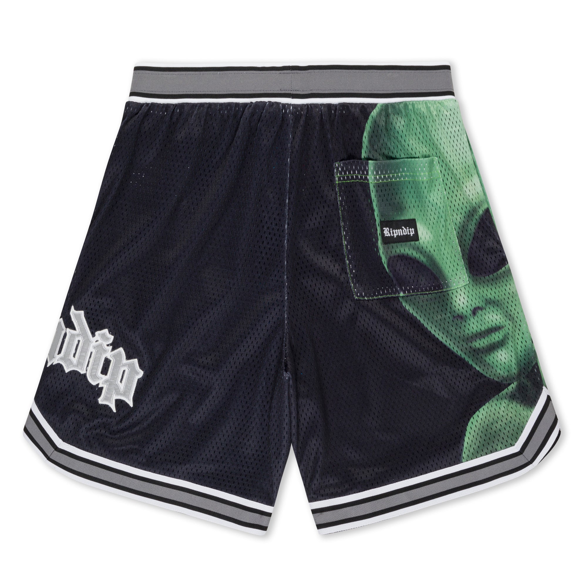  We Come In Peace Basketball Shorts (Black)、mySite、merchandisen