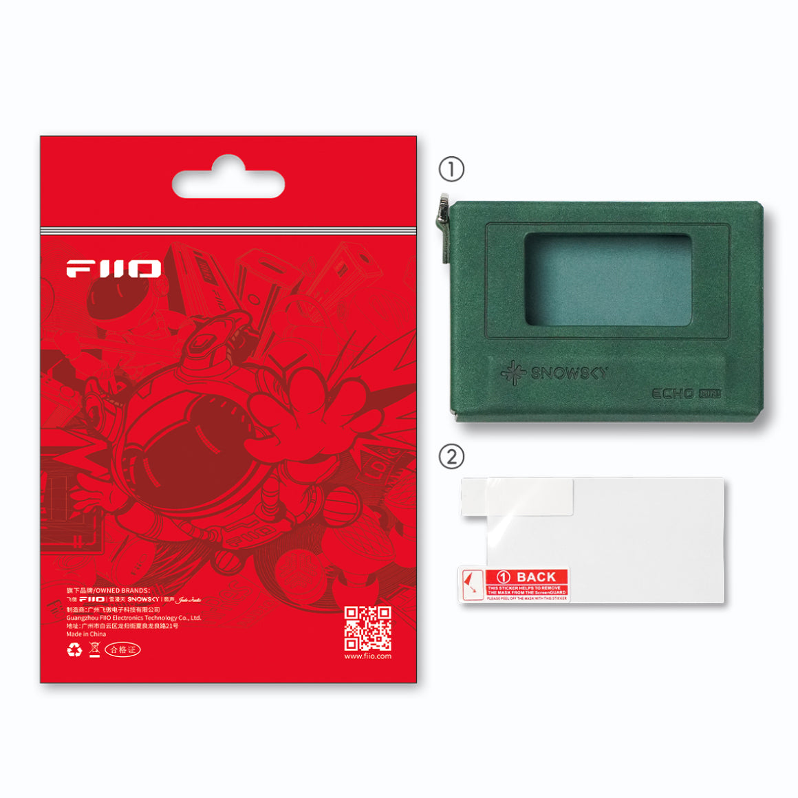  FiiO - SK-Echo Mini、mySite、merchandisen