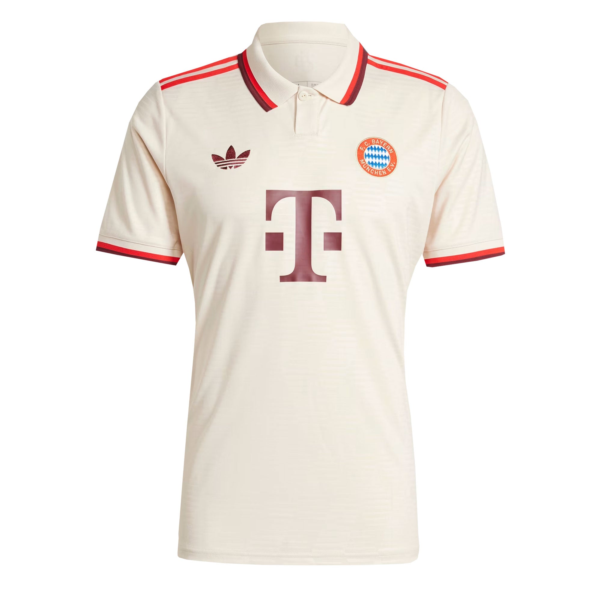 adidas Men's FC Bayern Munich 2024/25 Authentic Third Jersey Linen、mySite、noshort