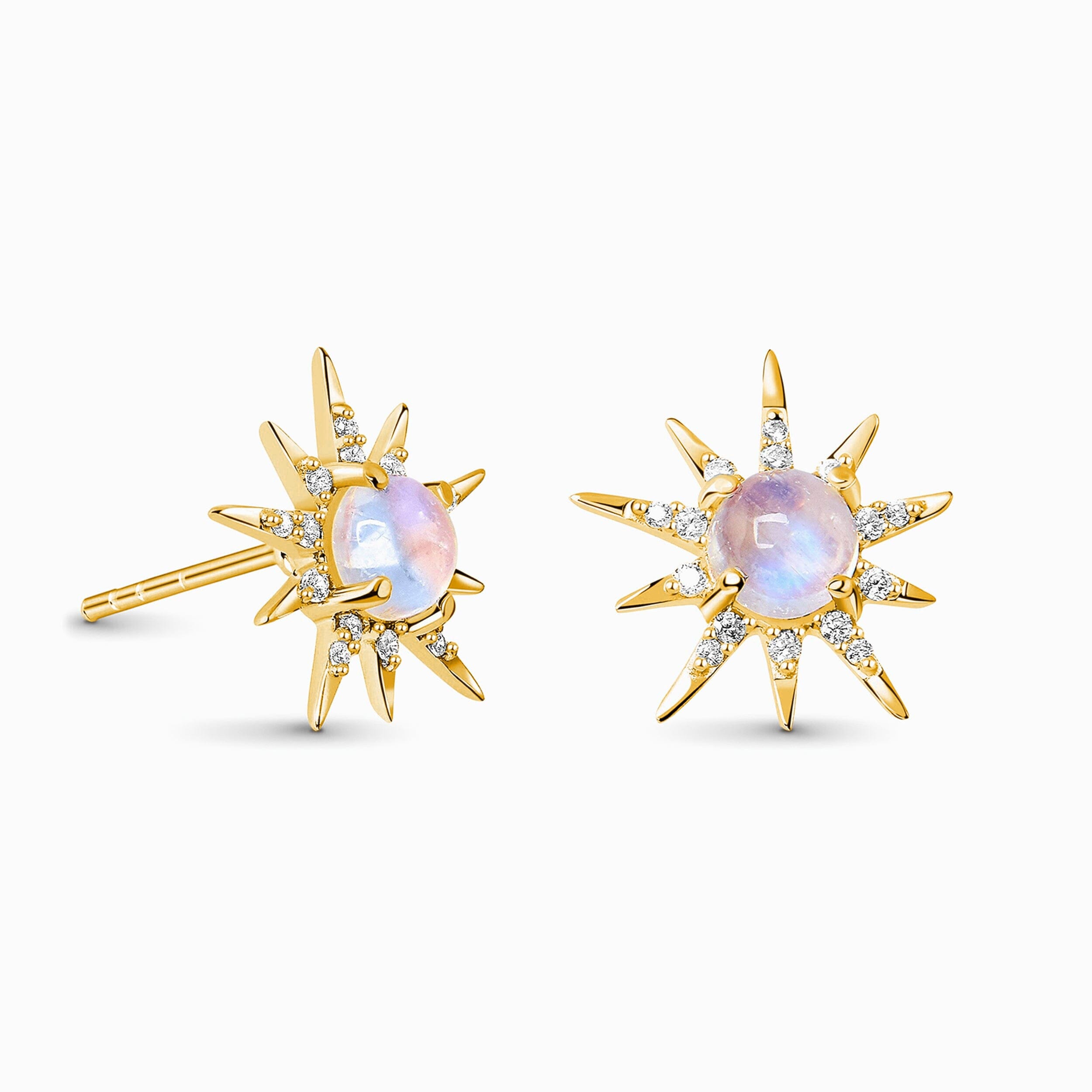 Moonstone Earrings - Starlight Studs、mySite、hinf8tx79