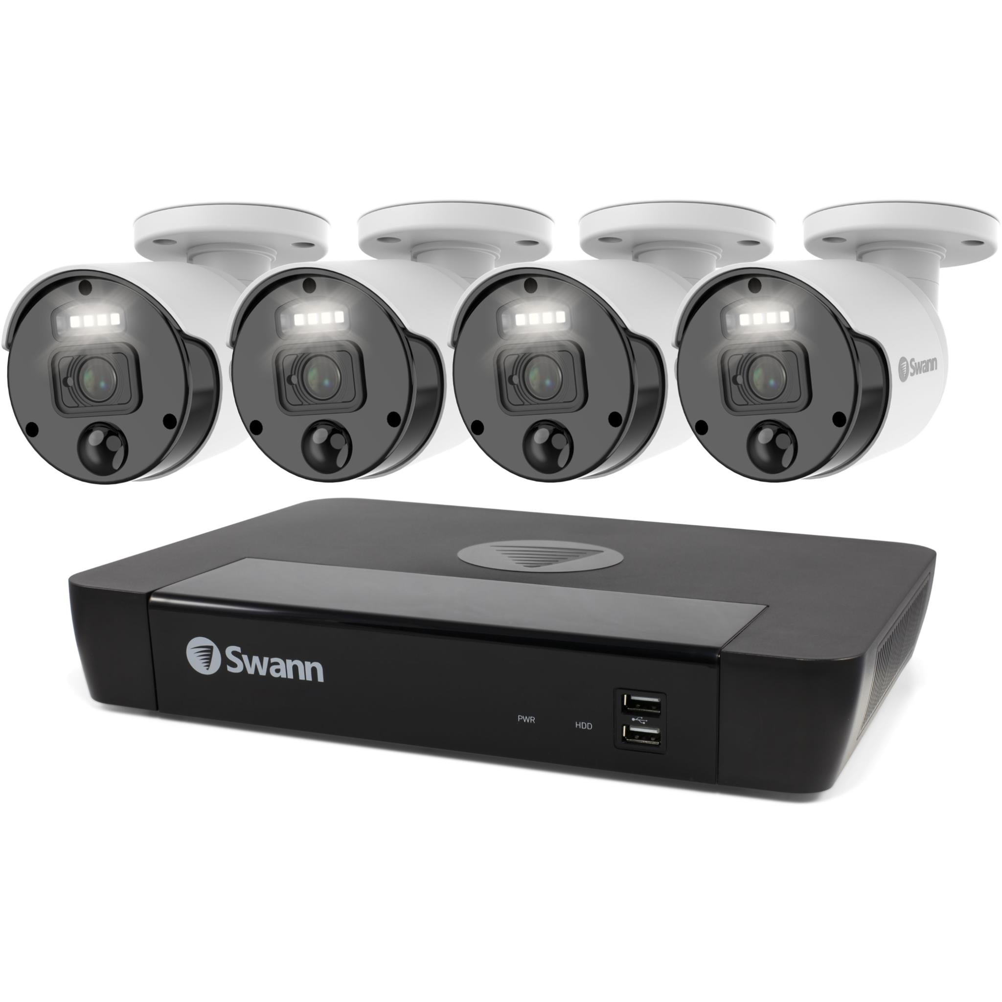 Swann Master Series 4 Camera 8 Channel NVR Security System (2TB)、mySite、camillekostekn