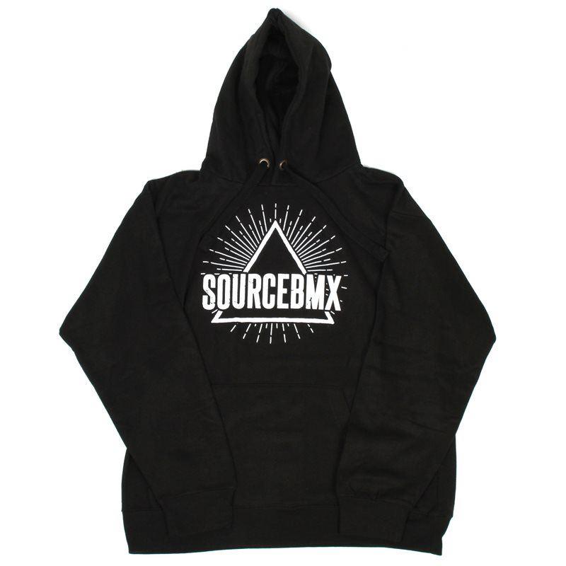  Source Youth Pyramid Hooded Sweat - Black、mySite、merchandisen