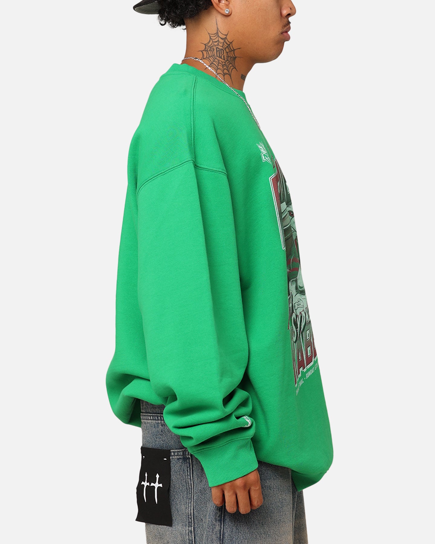 Mitchell & Ness South Sydney Rabbitohs 2014 Grand Final Crewneck Green、mySite、zt4zffjzw