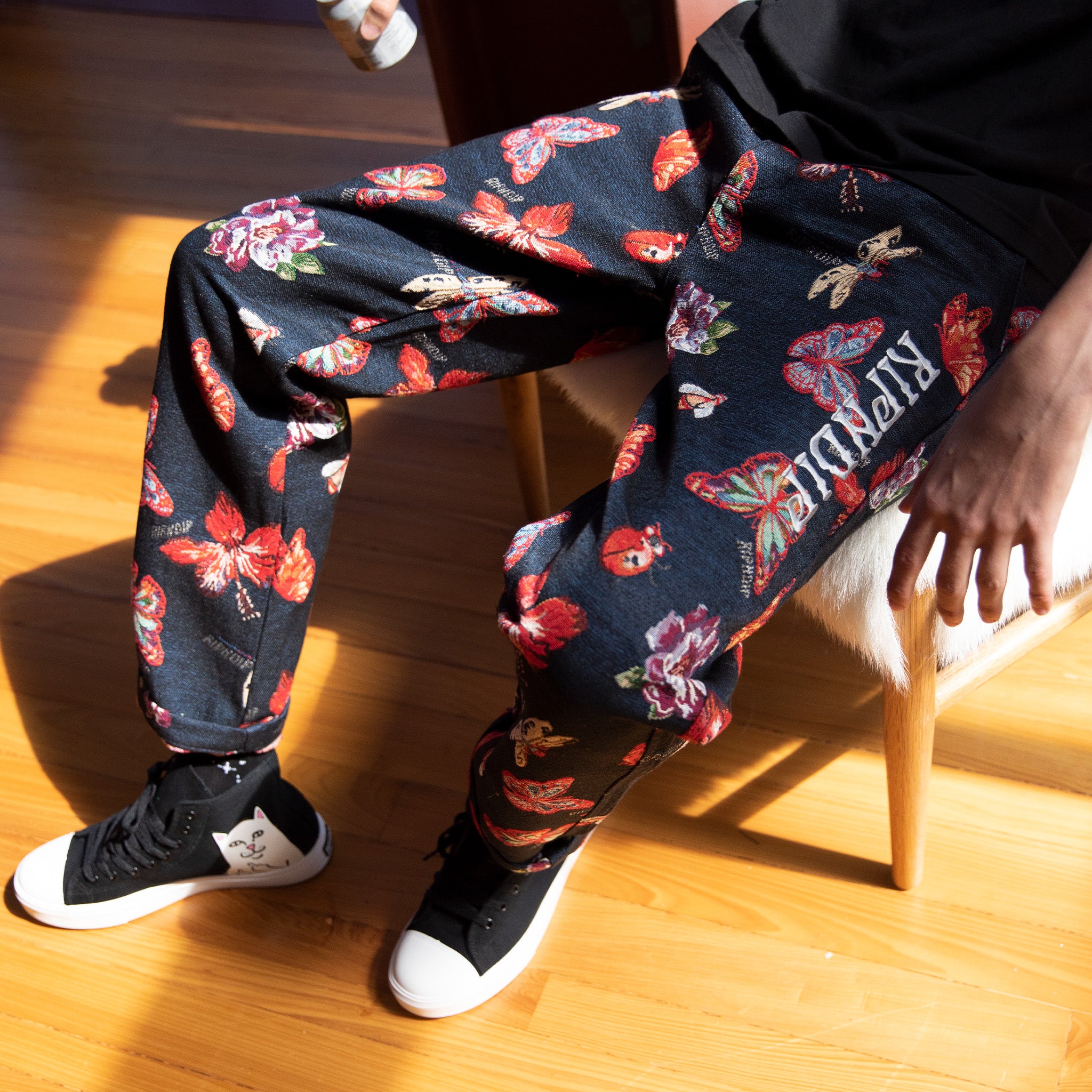  Monarch Butterfly Pants (Black)、mySite、merchandisen