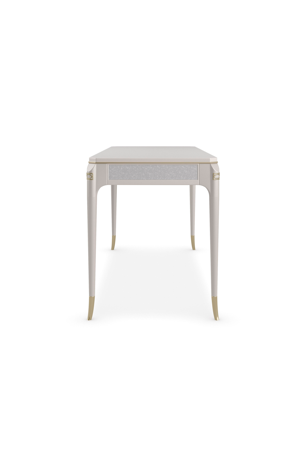 White Modern Desk | Caracole Sincerely Yours、mySite、neckold