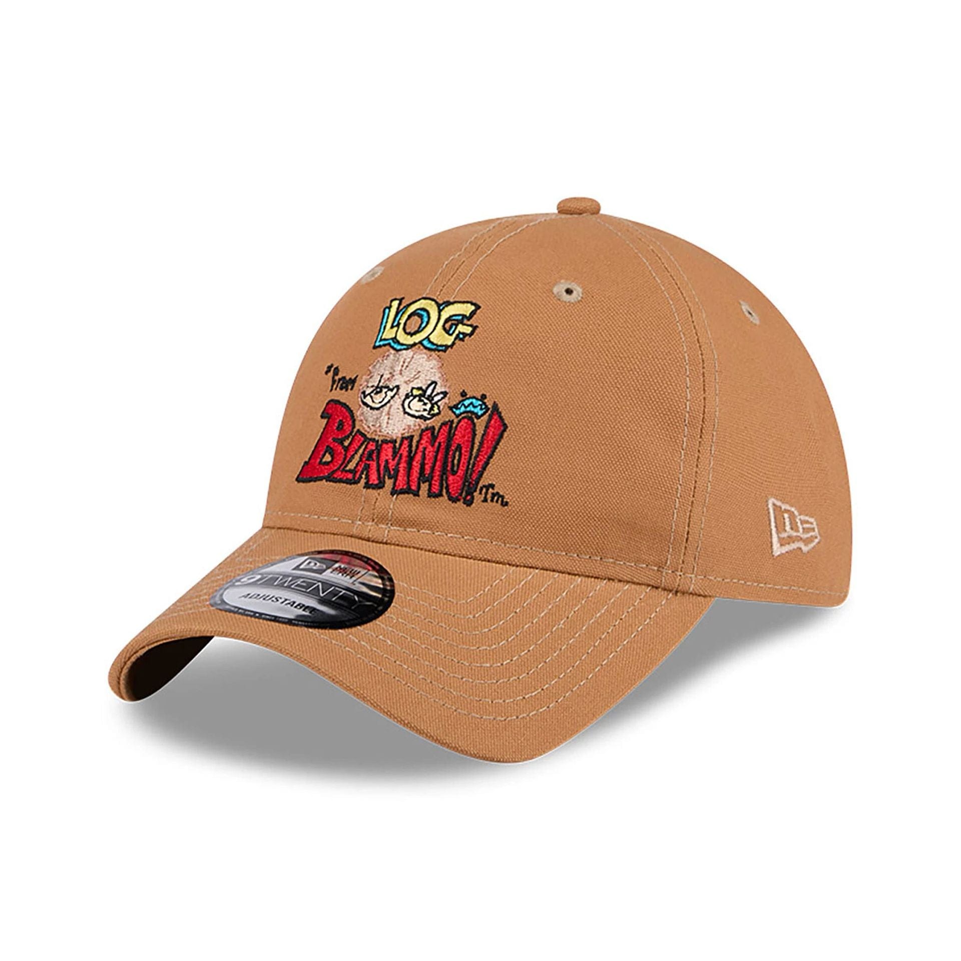 Ren And Stimpy Log From Blammo Beige 9TWENTY Adjustable Cap、mySite、vikingsvslions