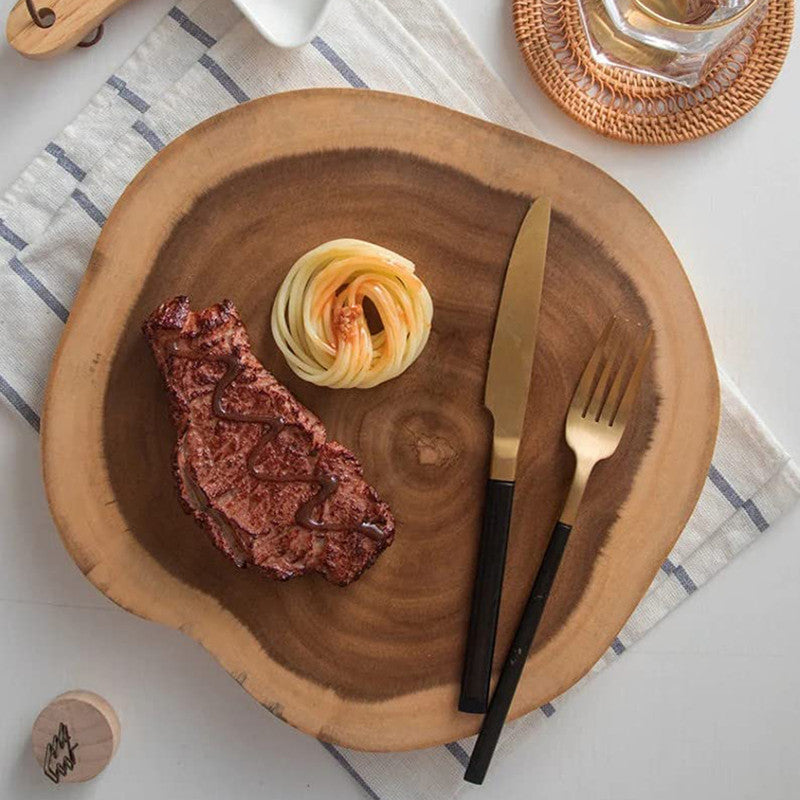 Wooden Cutting Board | Reversible | Shessham Tree | Brown、mySite、camillekostekn