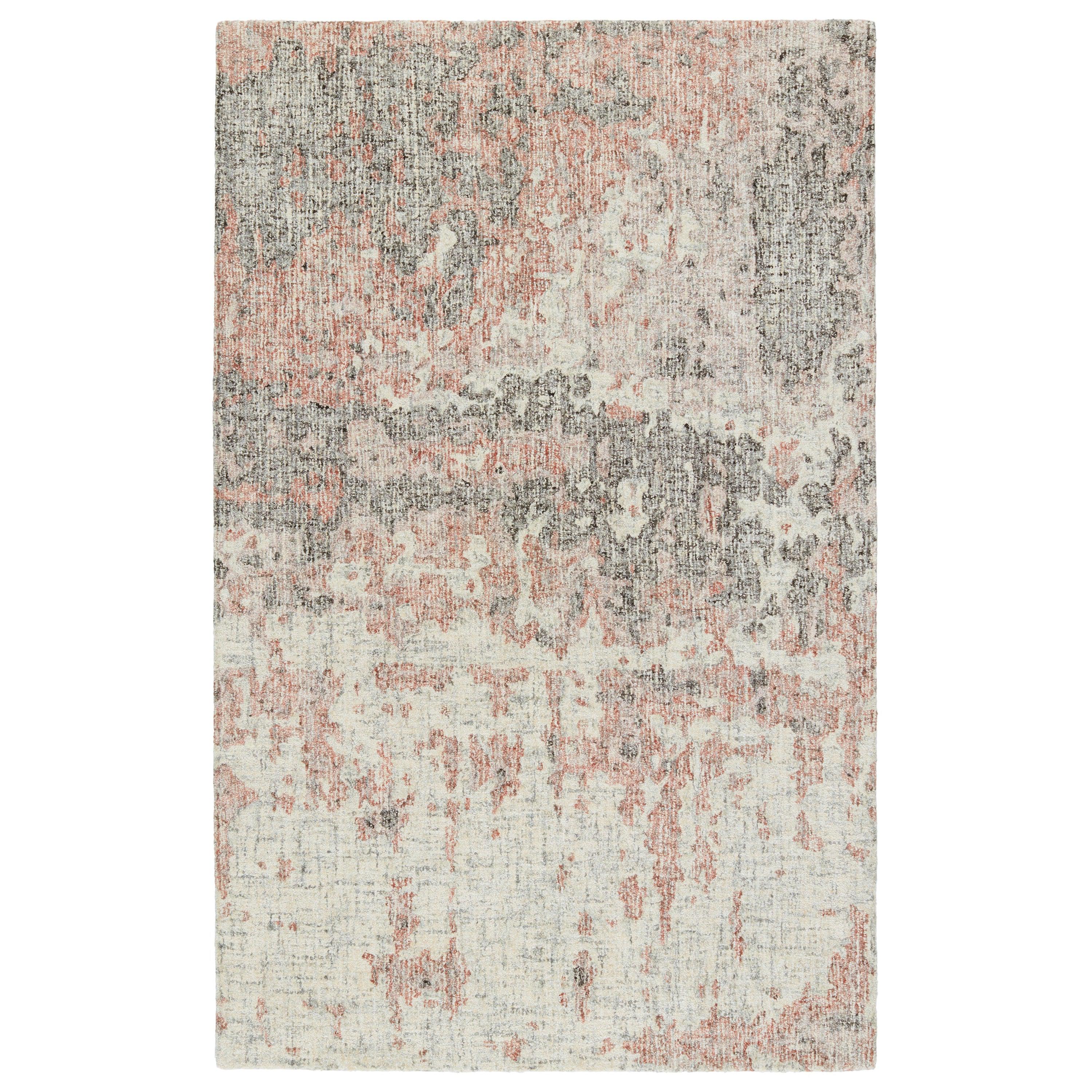 Absolon Handmade Abstract Rust Taupe Area Rug、mySite、gigharbornorthrealestate