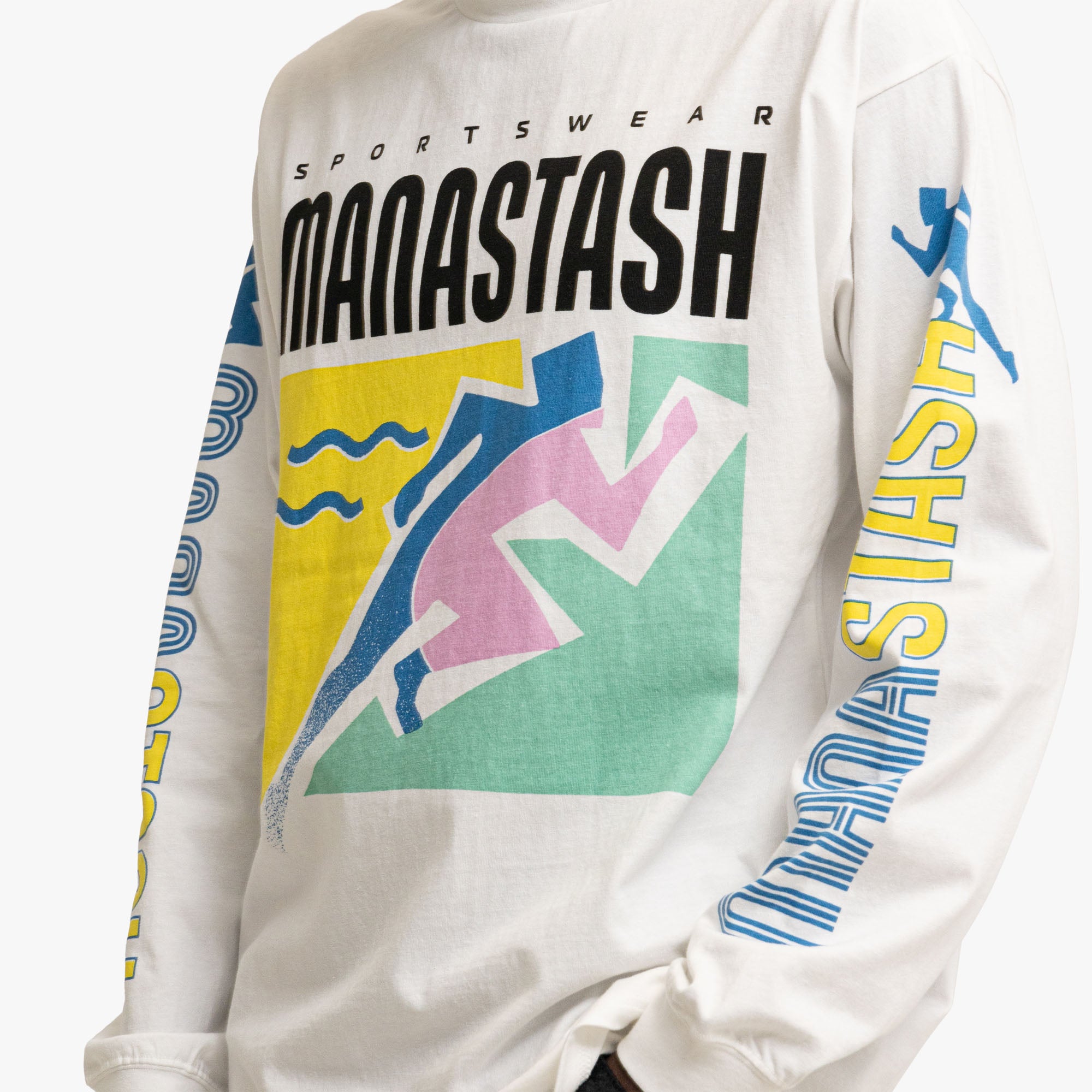  Manastash Re:Ctn Longsleeve White、mySite、merchandisen