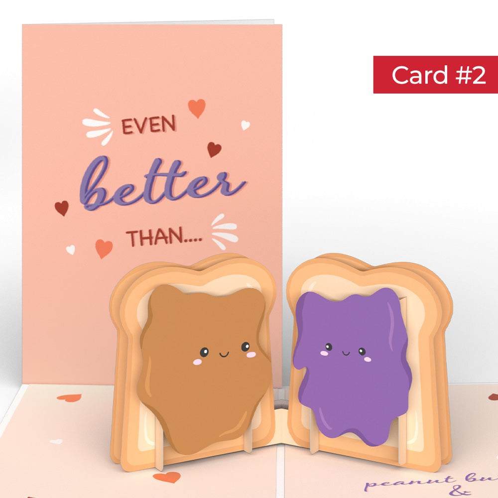 We Go Together Like... Valentine's Day 4-in-1 Nesting Card、mySite、solidvoid