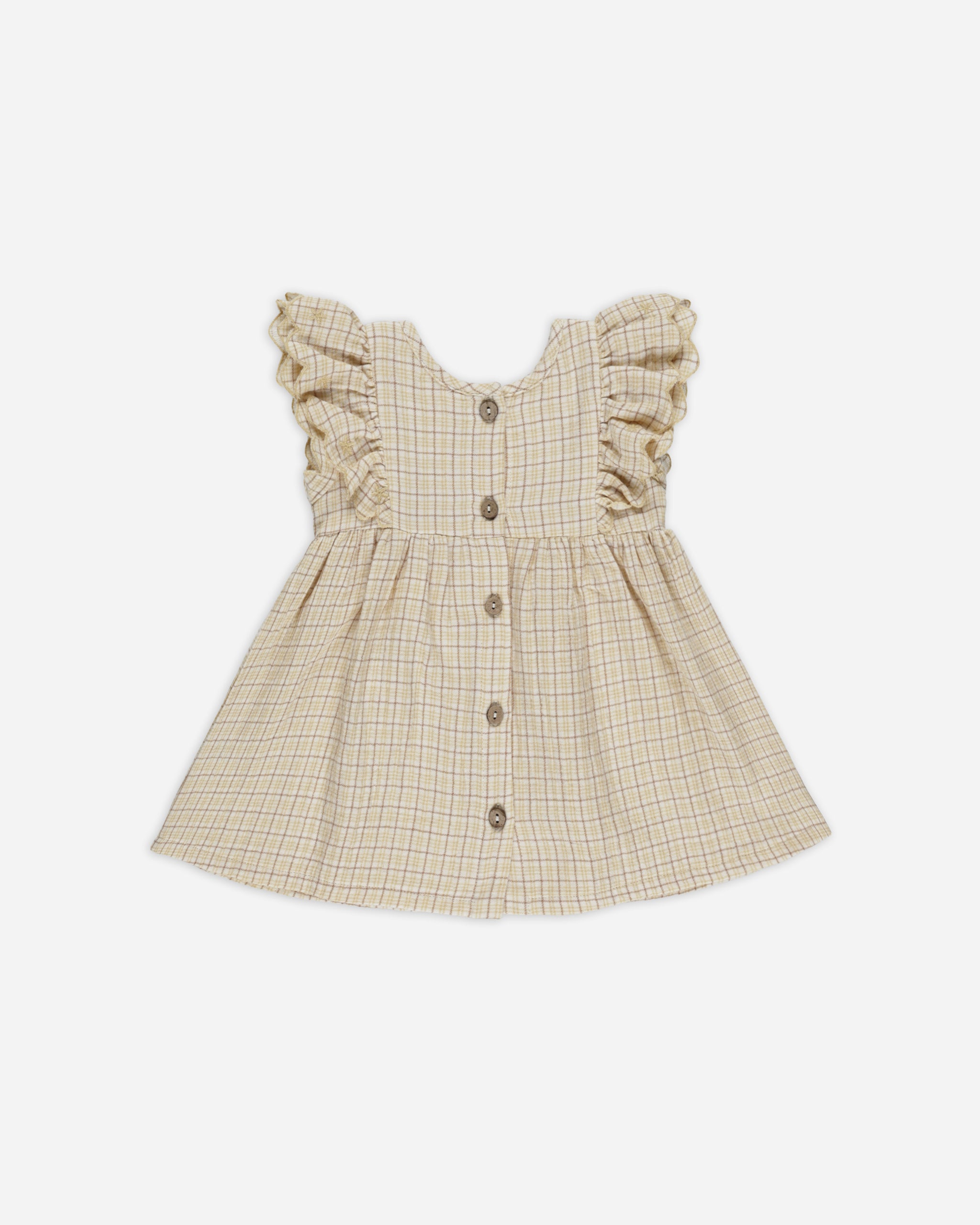  Alina Dress || Yellow Plaid、mySite、layawaytickets