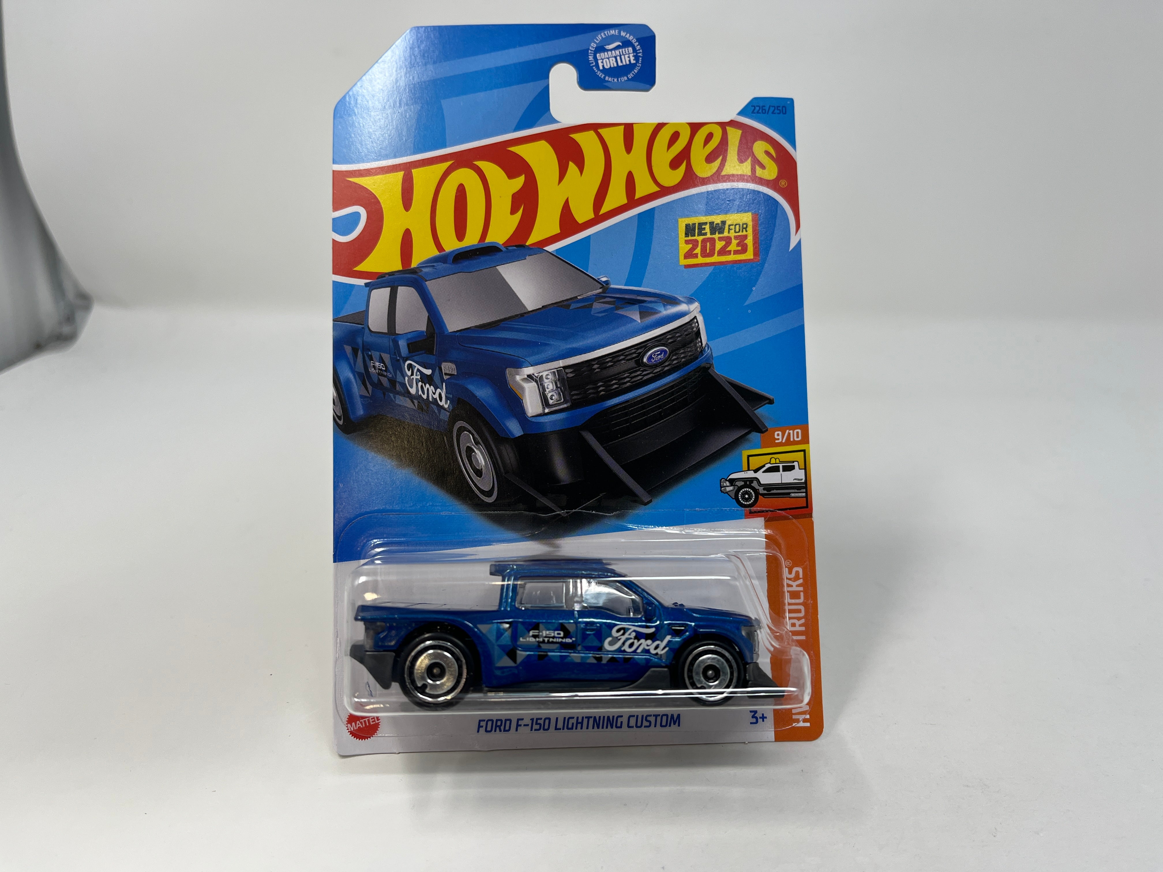 Ford F-150 Lightning Custom #226 * Blue * 2023 Hot Wheels、mySite、hgirdovlk