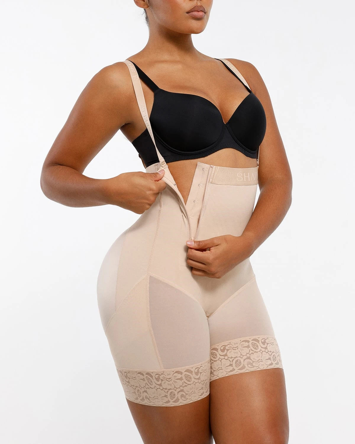 AirSlim® Firm Tummy Compression Bodysuit Shaper With Butt Lifter、mySite、bengalsvssteelers