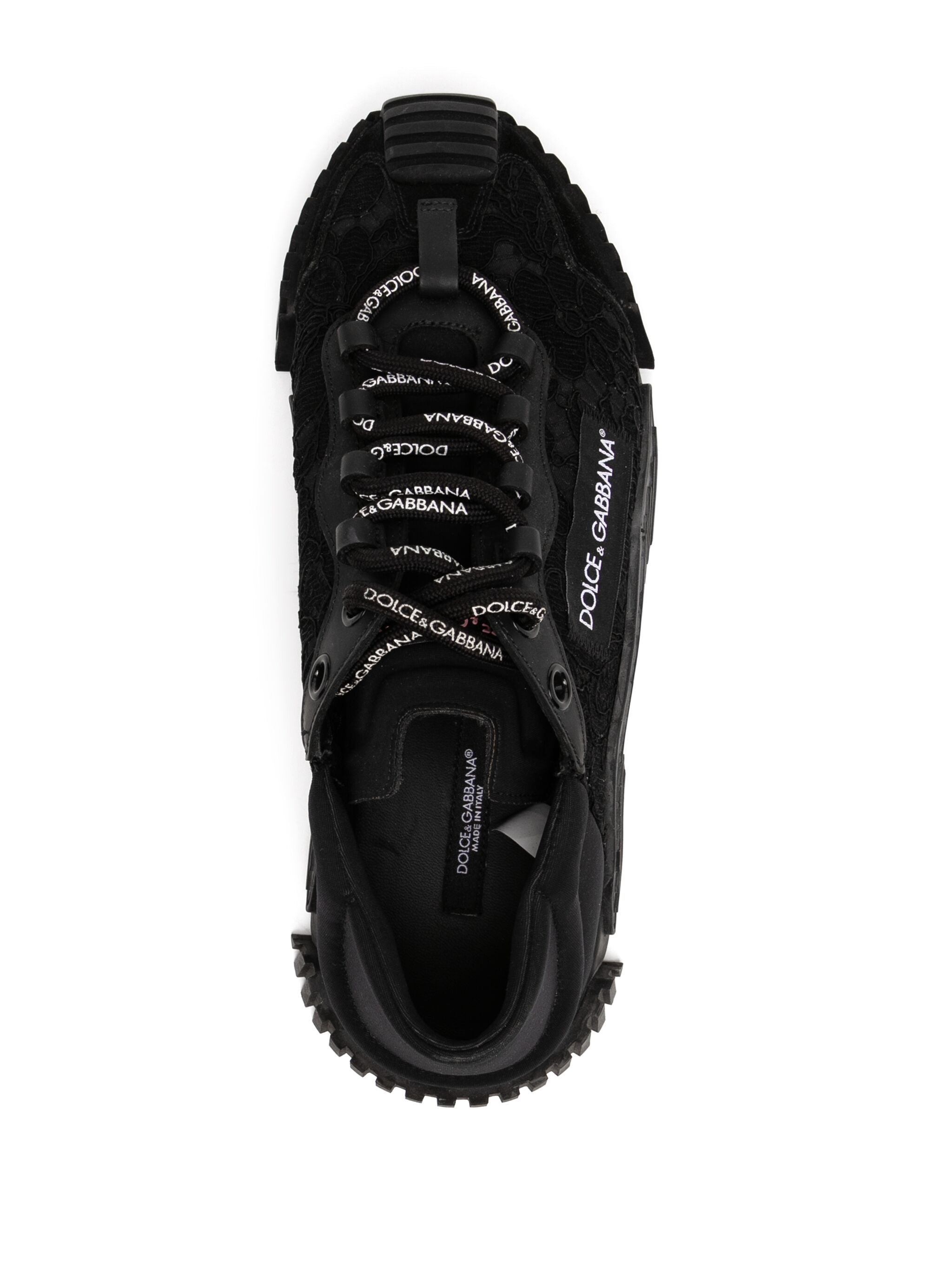 Dolce & Gabbana Black Lace Trainers、mySite、garminoutage.com