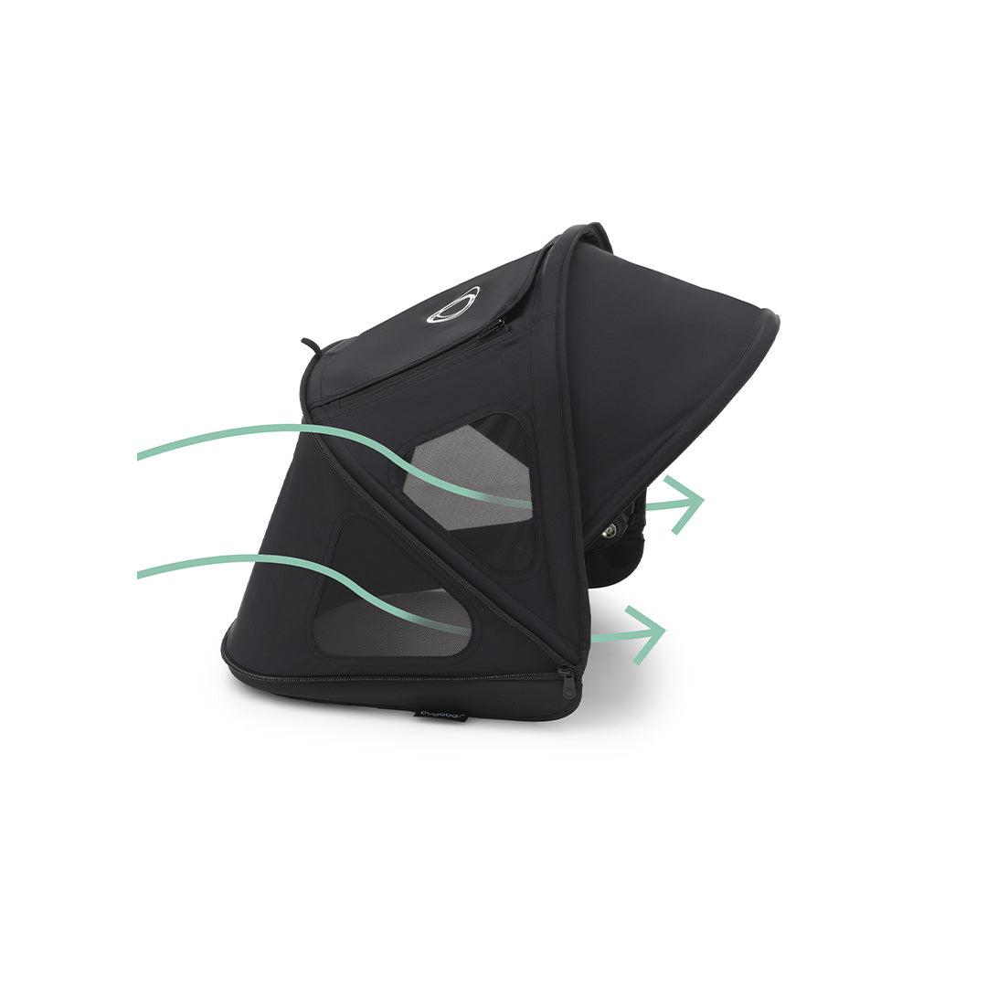  Bugaboo Dragonfly Breezy Sun Canopy - Midnight Black、mySite、merchandisen
