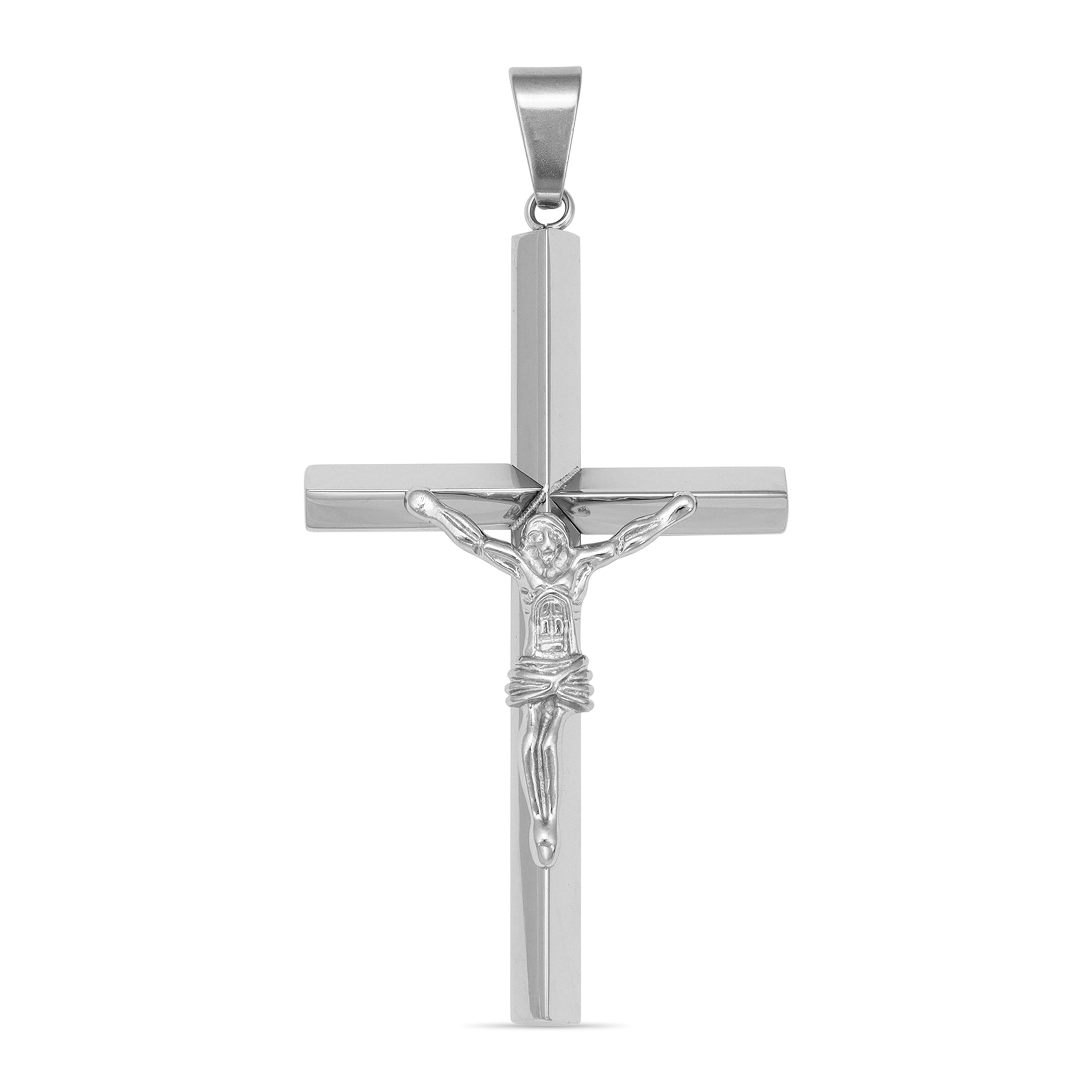 Large Crucifix Cross Stainless Steel Pendant / PDL9006、mySite、dreamappss