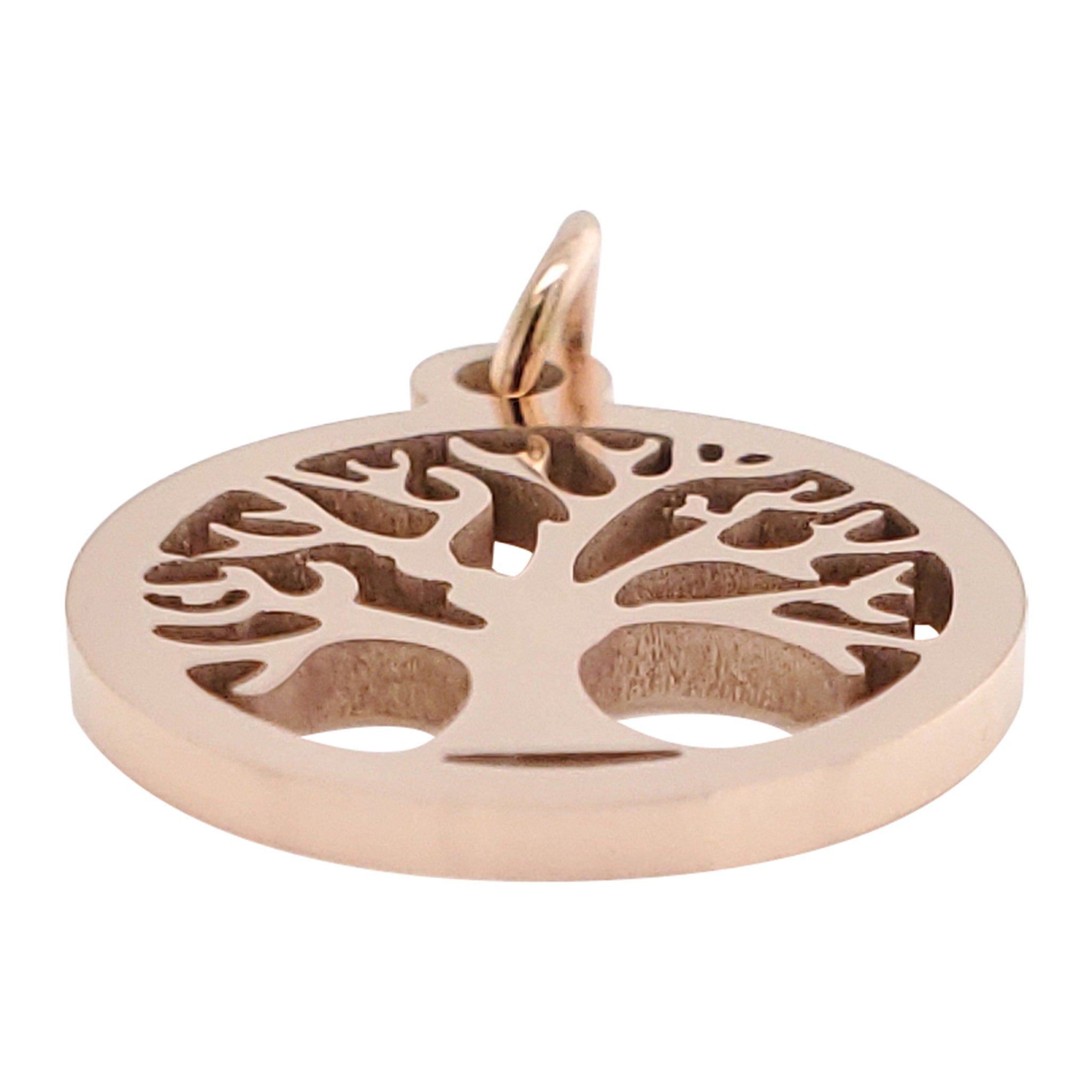 18K Gold PVD Coated Stainless Steel Tree of Life Charm / PDC9011、mySite、dreamappss