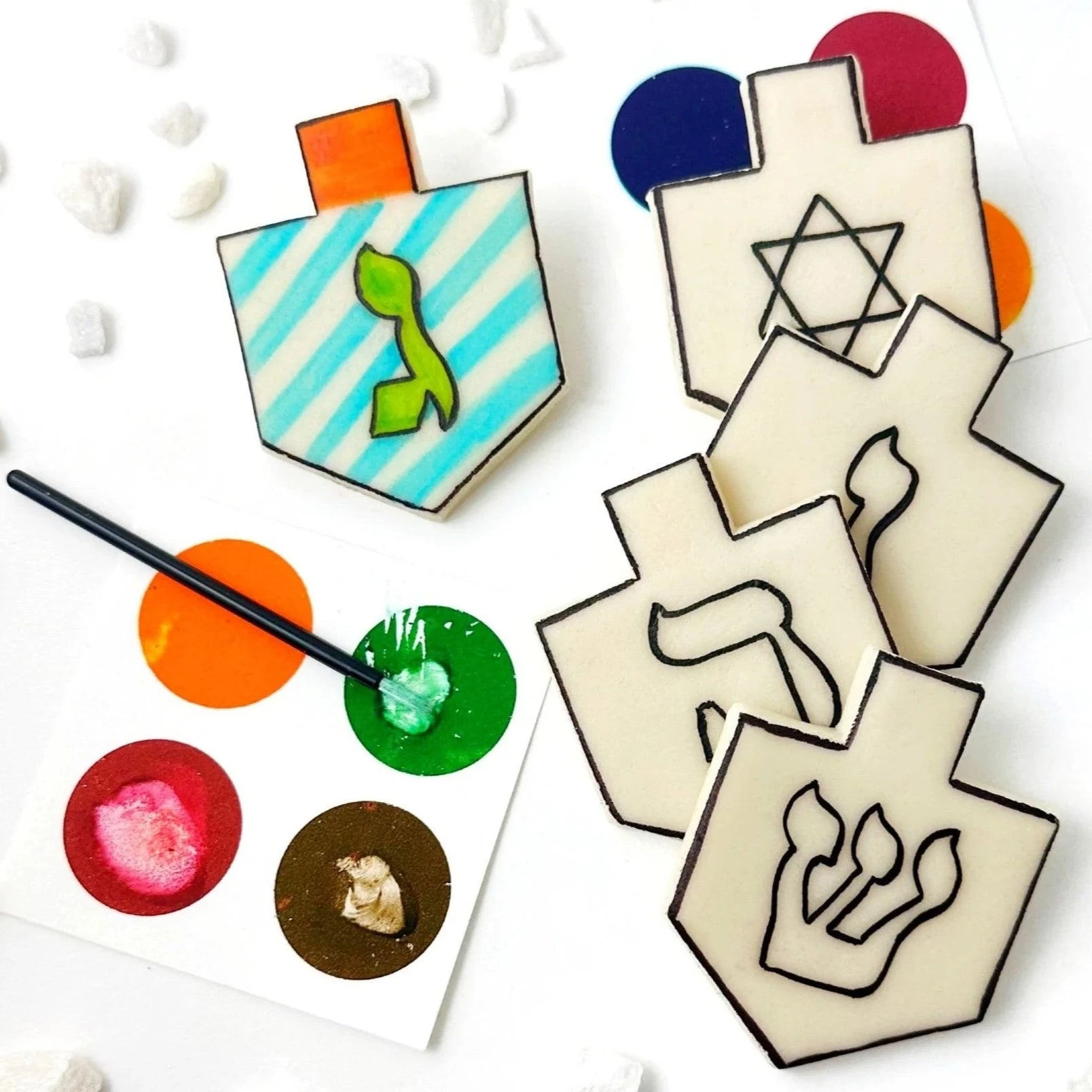 Paint-Your-Own Marzipan Dreidels、mySite、topwebapps