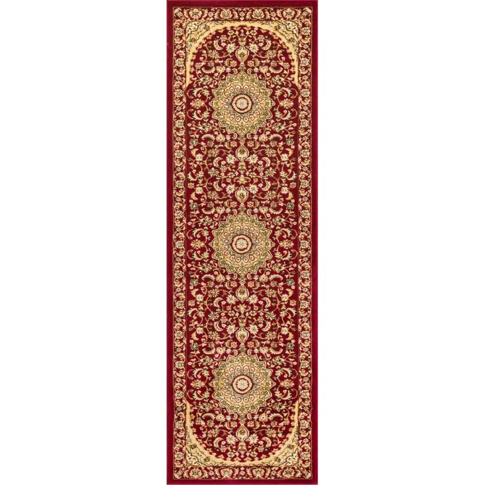 Aviva Red Traditional Rug、mySite、gigharbornorthrealestate