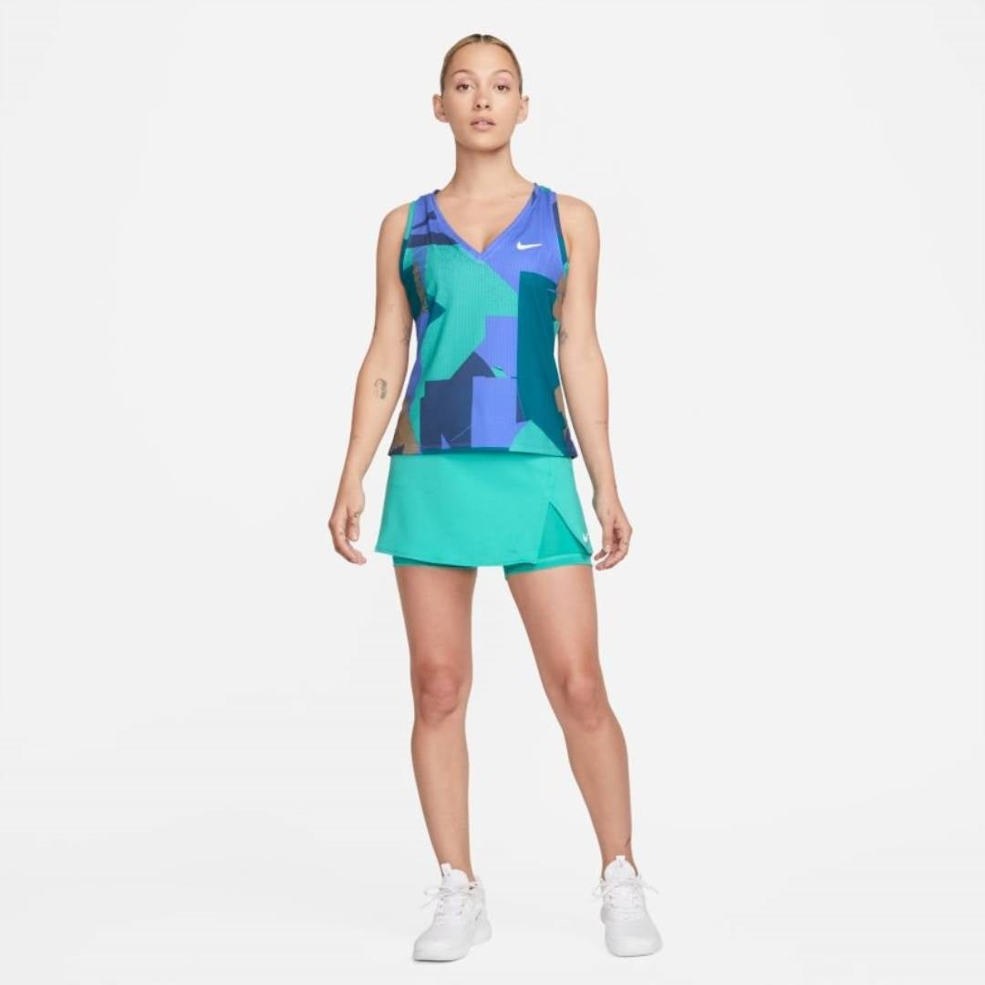 Nike Women's Dri-FIT Victory Stretch Skirt (Washed Teal/White)